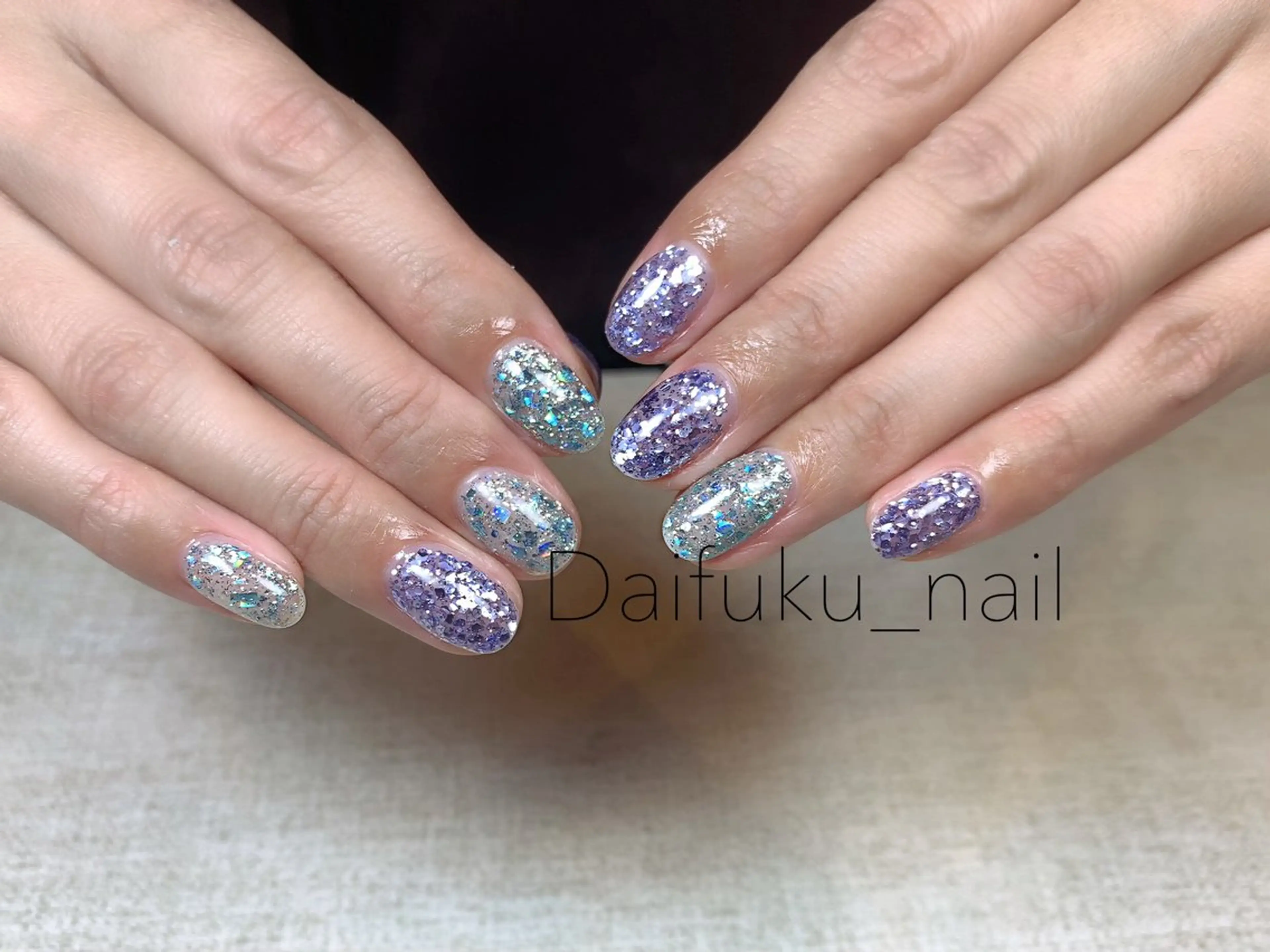ミディアム ハンドネイル Daifuku_nails所属・Daifuku nailsのネイルデザイン