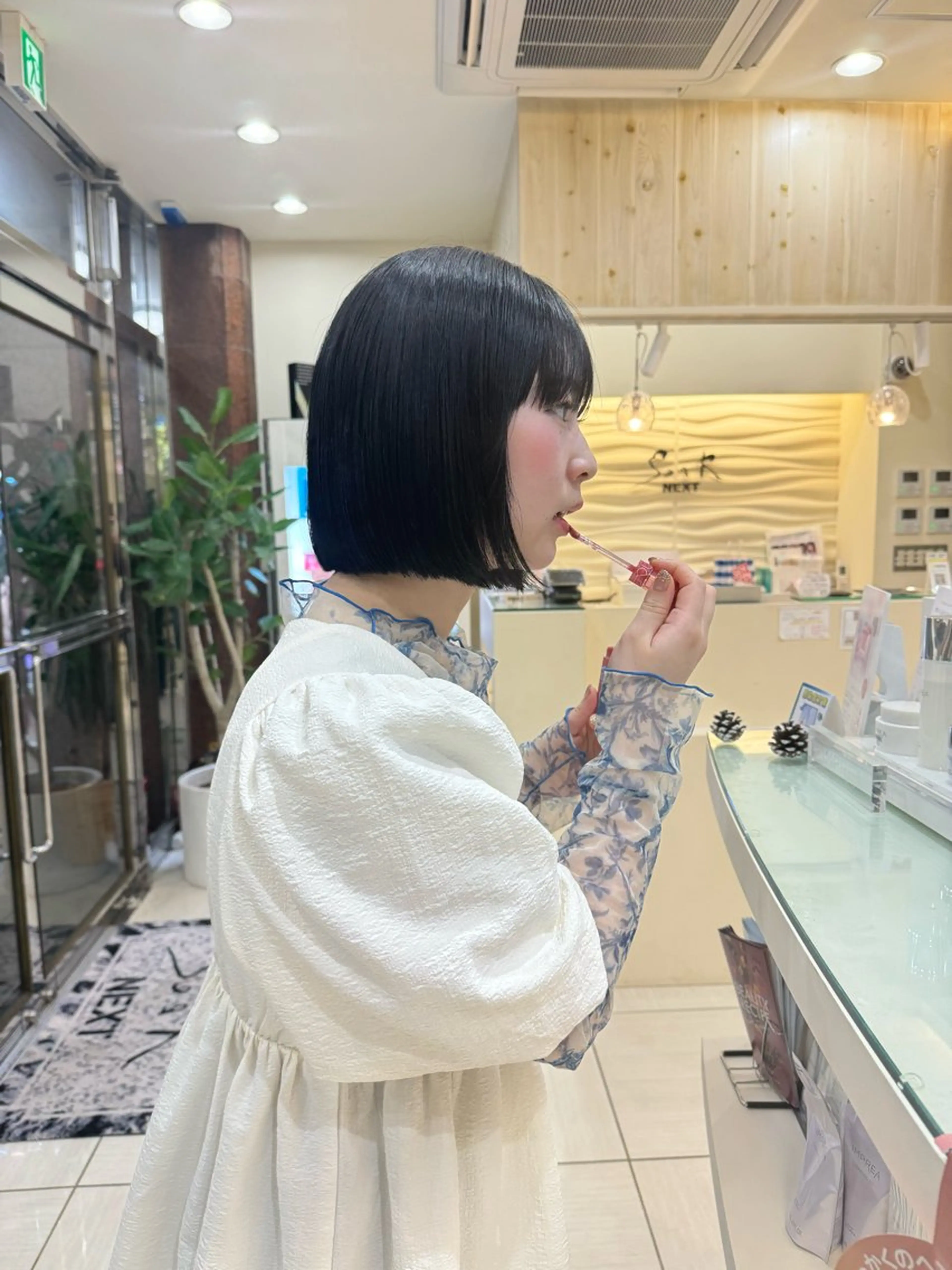 ショート カラー ボブ カット ヘアカラー トリートメント Seeknext // Rukaのヘアスタイル
