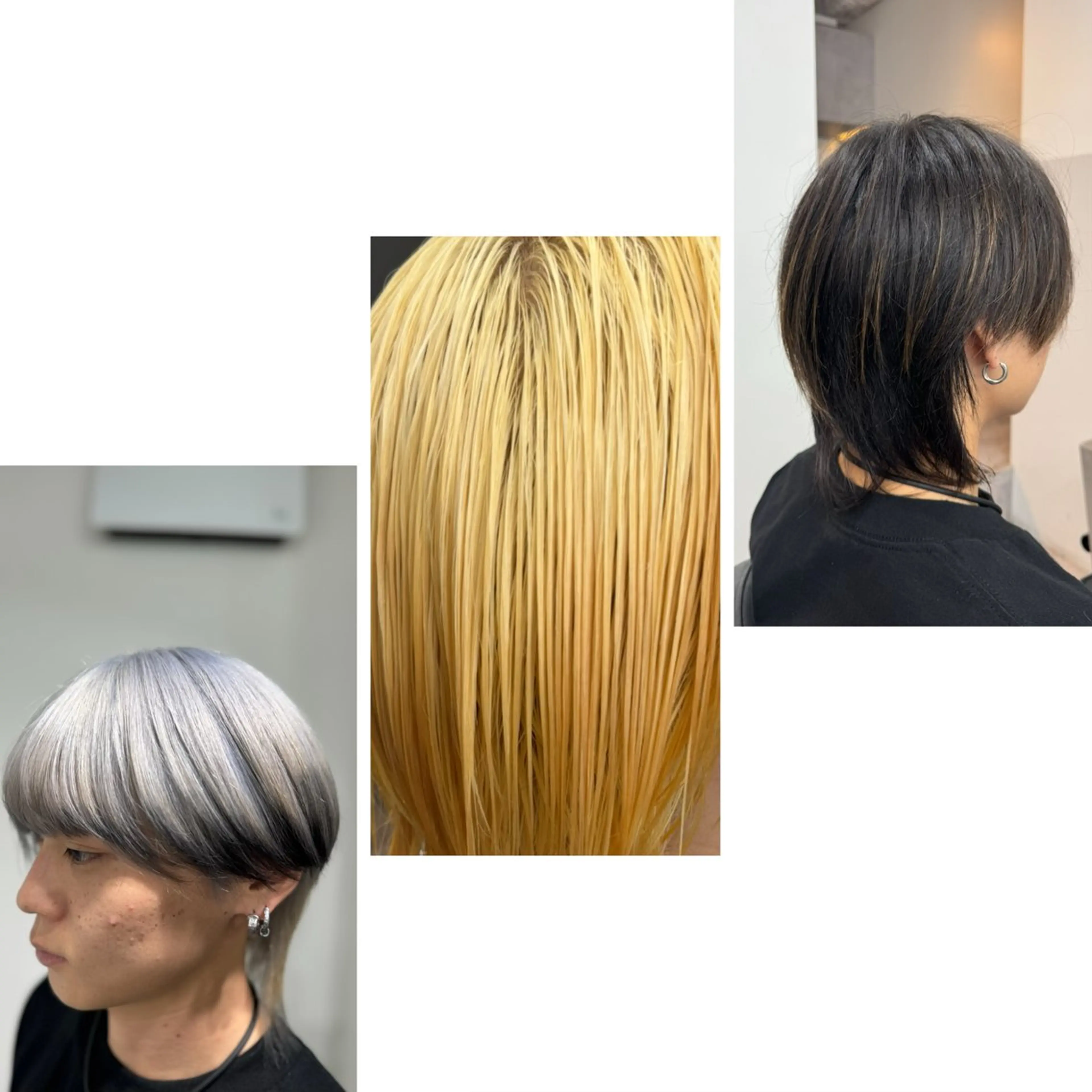カラー デザインカラー 🍎リンゴ 髪質改善🍎のヘアスタイル