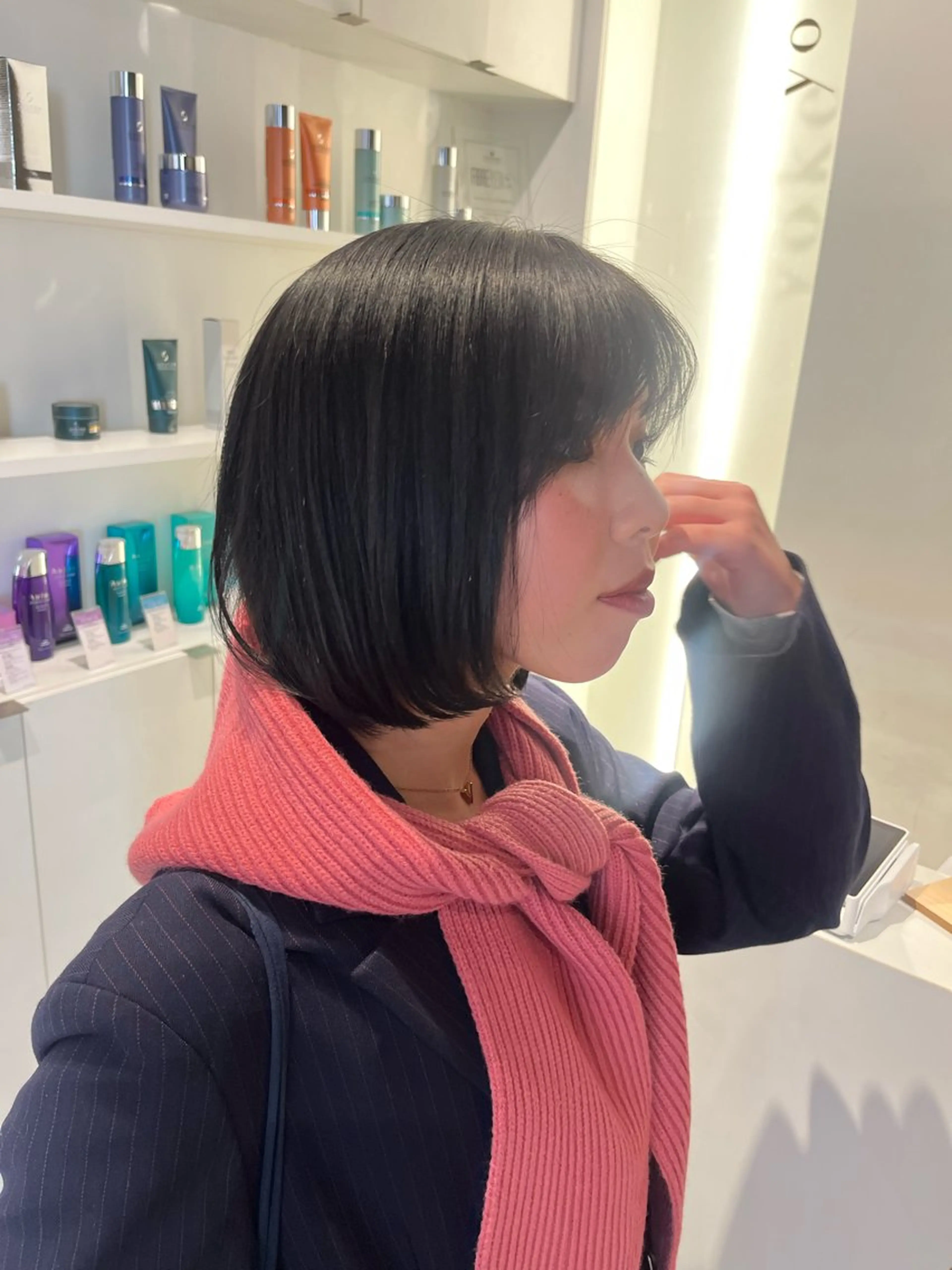 🤎one color (no bleach) スタイリング込、ロング料金無の写真