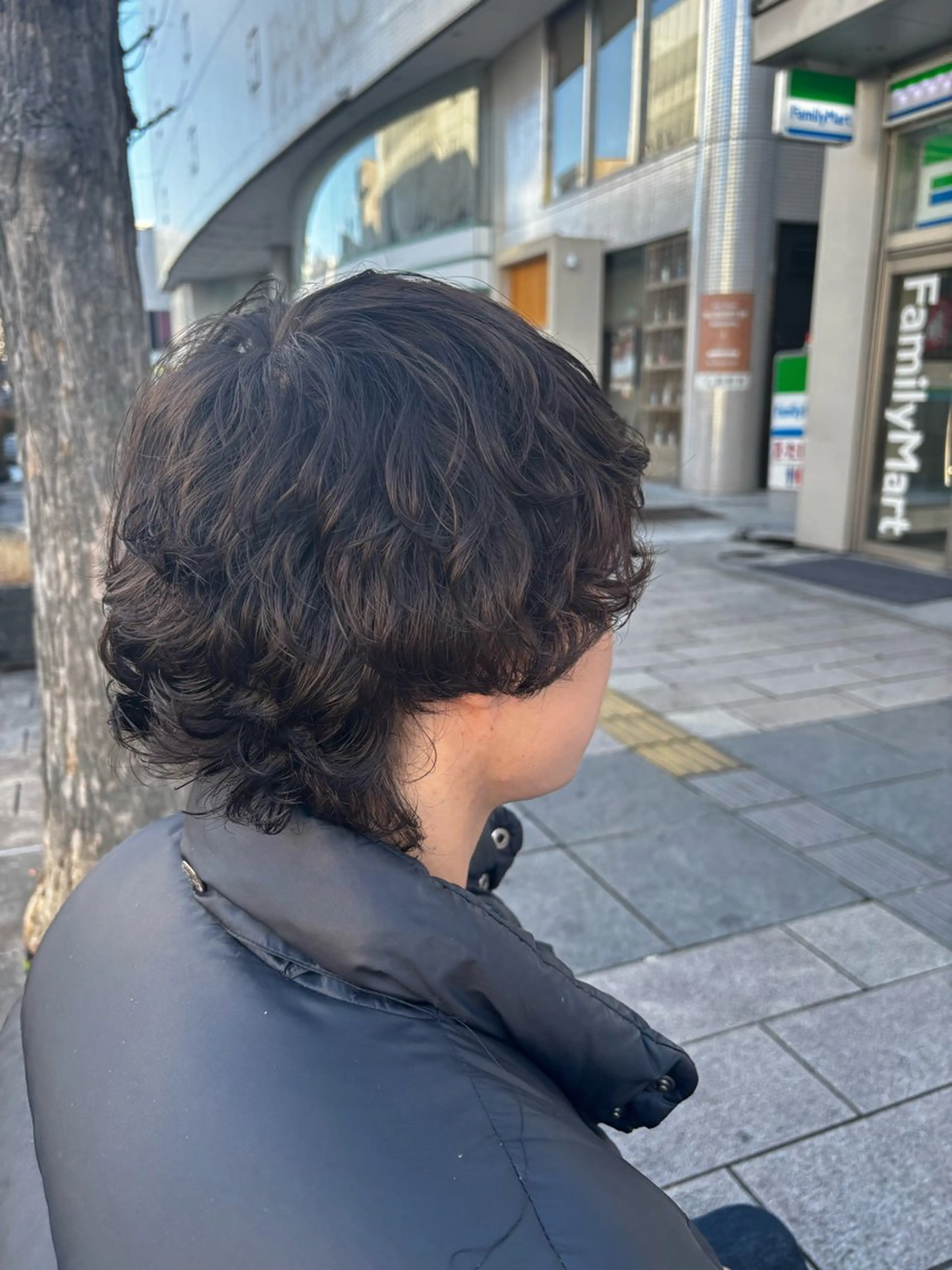 パーマ メンズ メンズパーマ メンズウルフカット ウルフカット カット パーマ あすか /カットモデル募集中のヘアスタイル