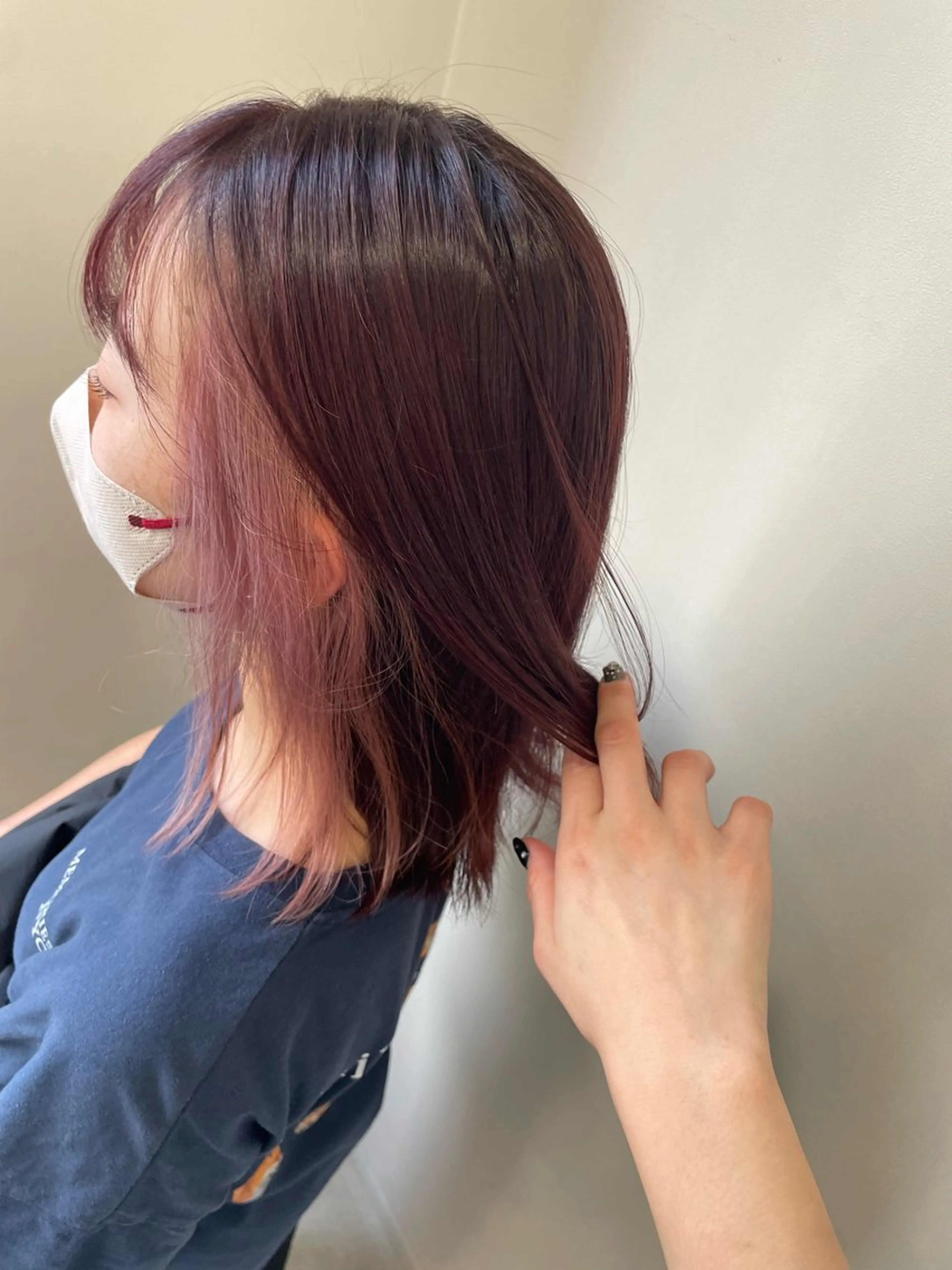 ミディアム カラー ヘアカラー トリートメント ✰︎Rad✩.*˚‪ カノンのヘアスタイル