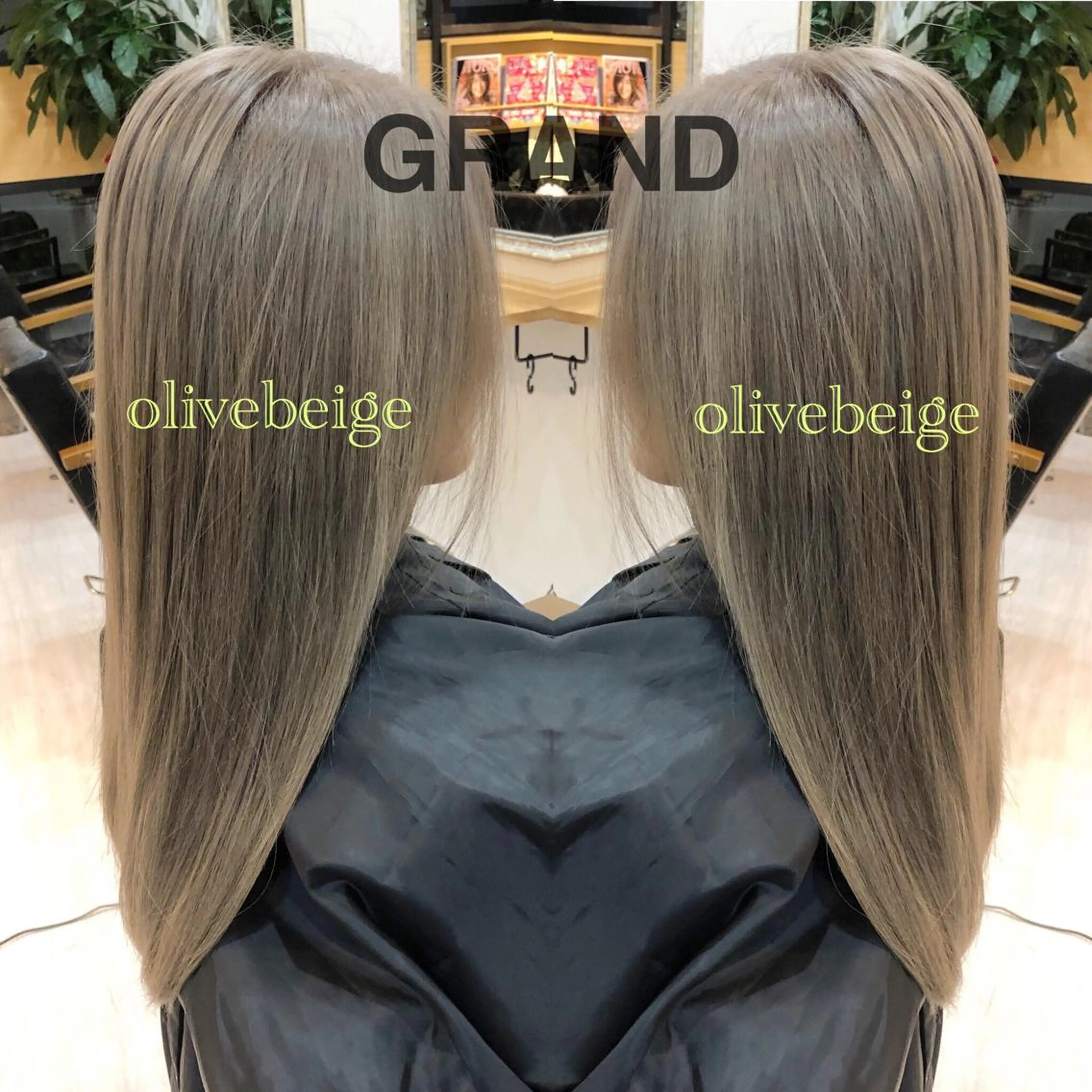 ロング aura所属・ashida yuukiのヘアスタイル