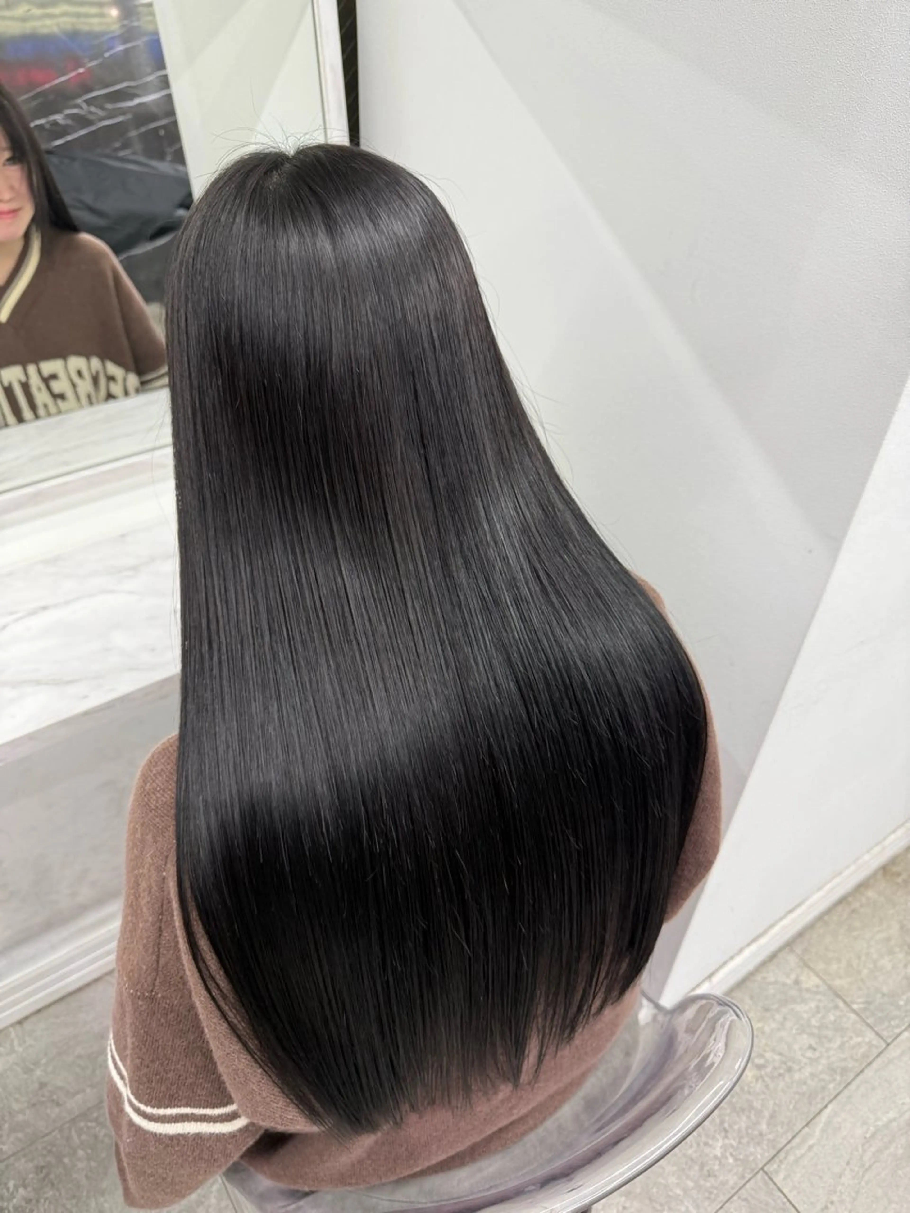 ロング ヘアカラー トリートメント miwa 🖤のヘアスタイル