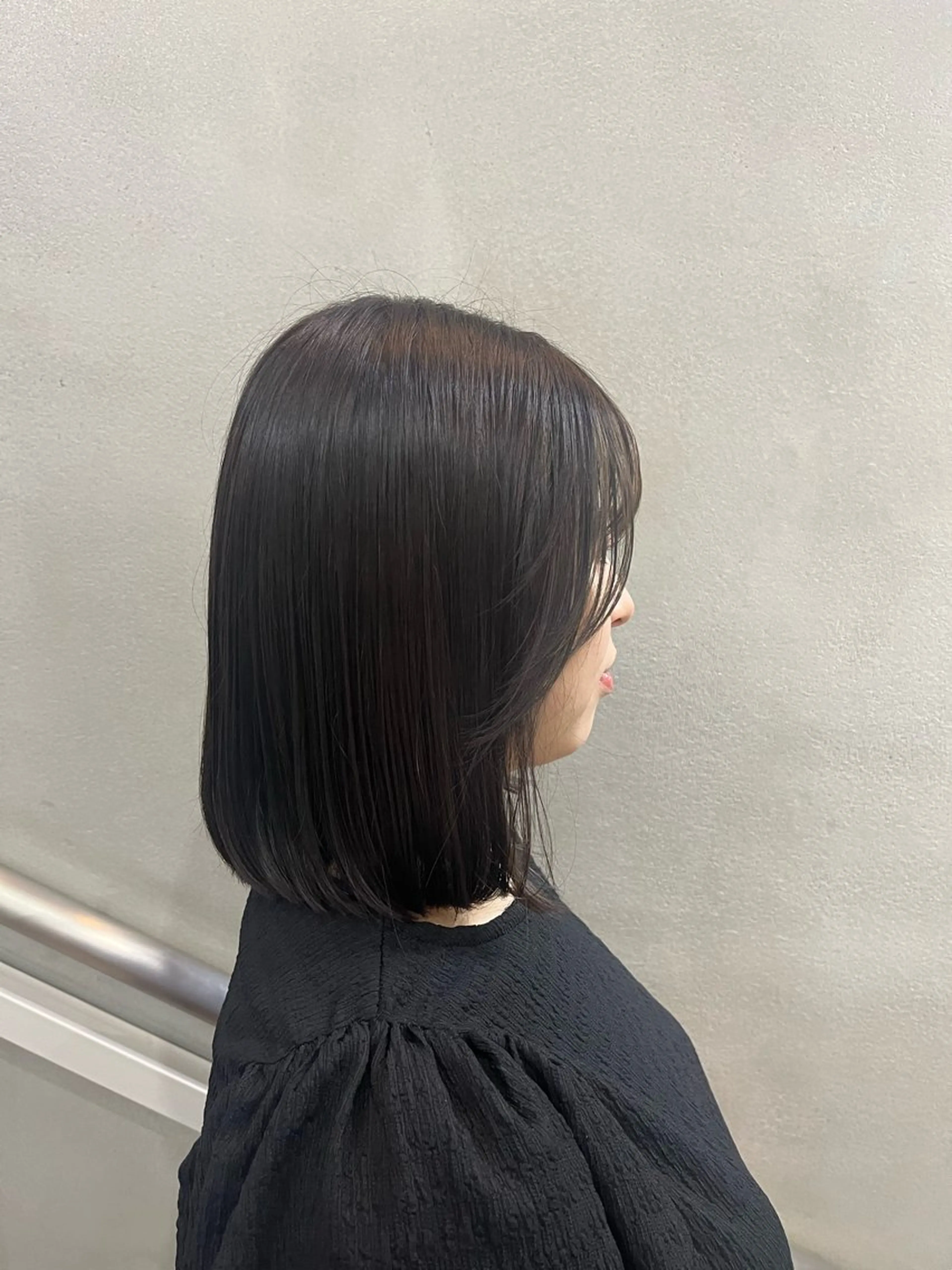 カラー アッシュ アッシュグレー Keina Nakaのヘアスタイル