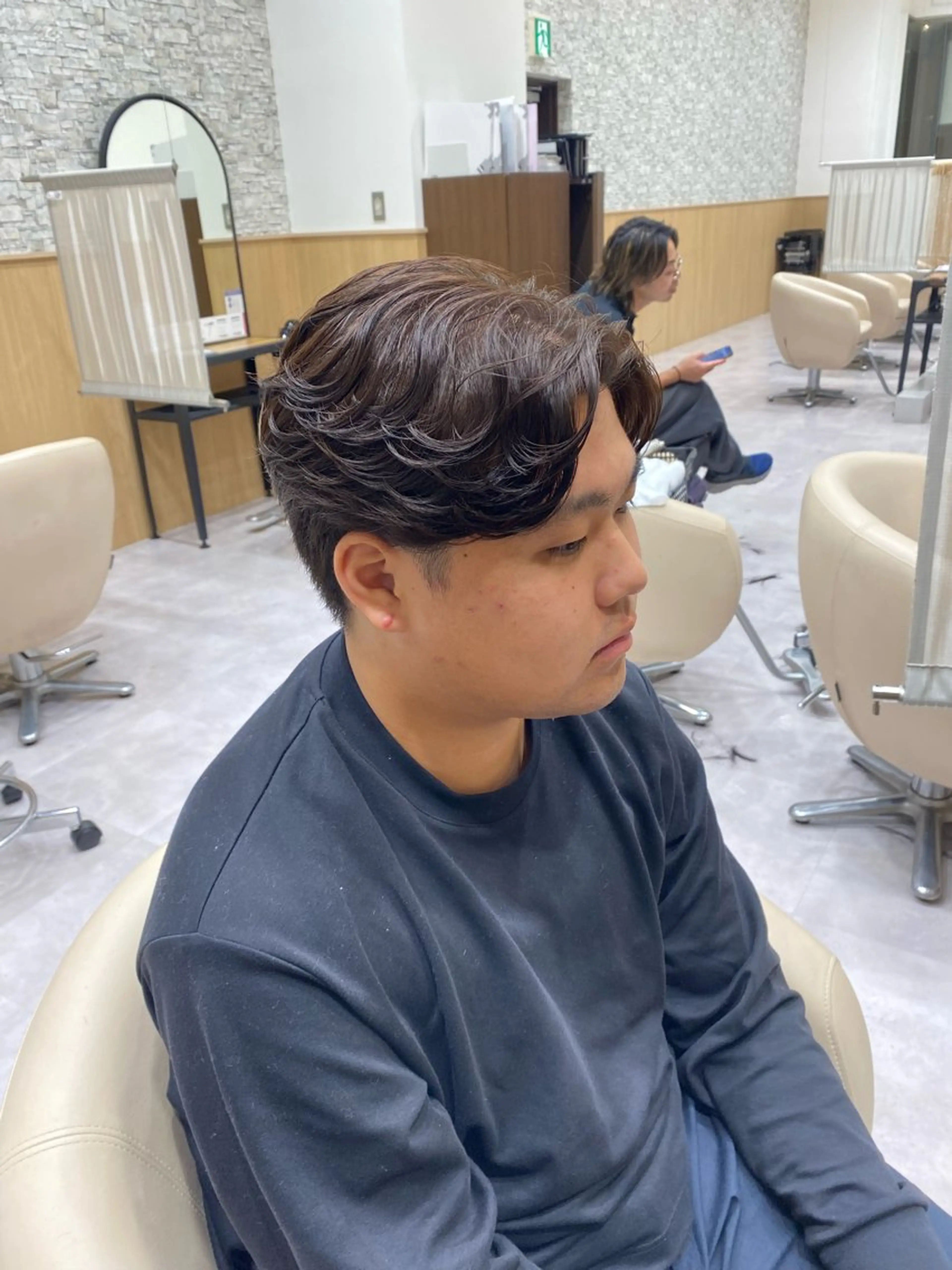 ショート パーマ メンズ UNIX所属・《無料施術》/ メンズパーマ/村上翼のヘアスタイル