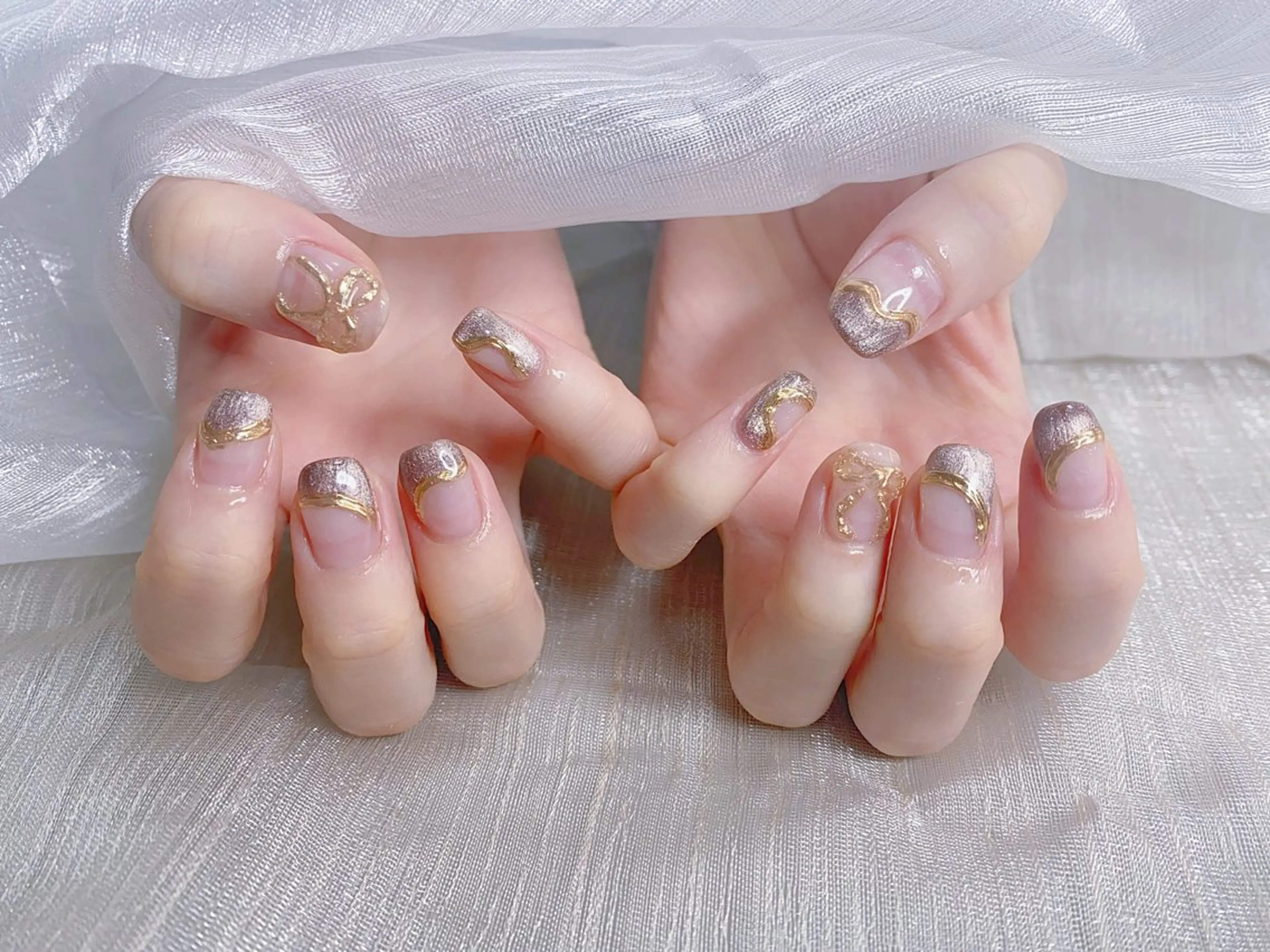ショート ハンドネイル 501 nail所属・501 nailのネイルデザイン