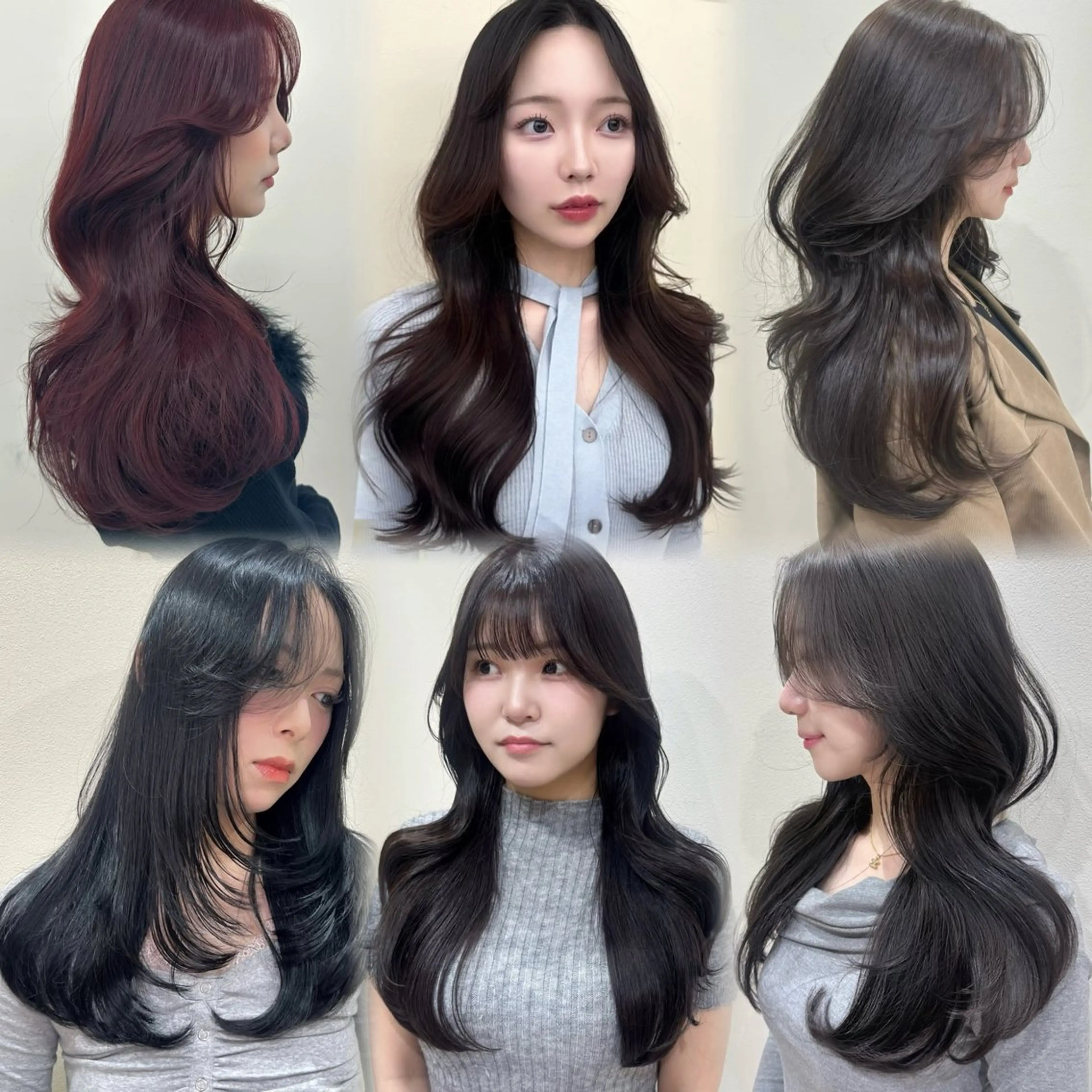 セミロング カラー パーマ ヘアアレンジ ブラウンカラー 透明感カラー グレージュ オリーブカラー ピンクカラー カット ヘアカラー CHAINON CENTREのヘアスタイル