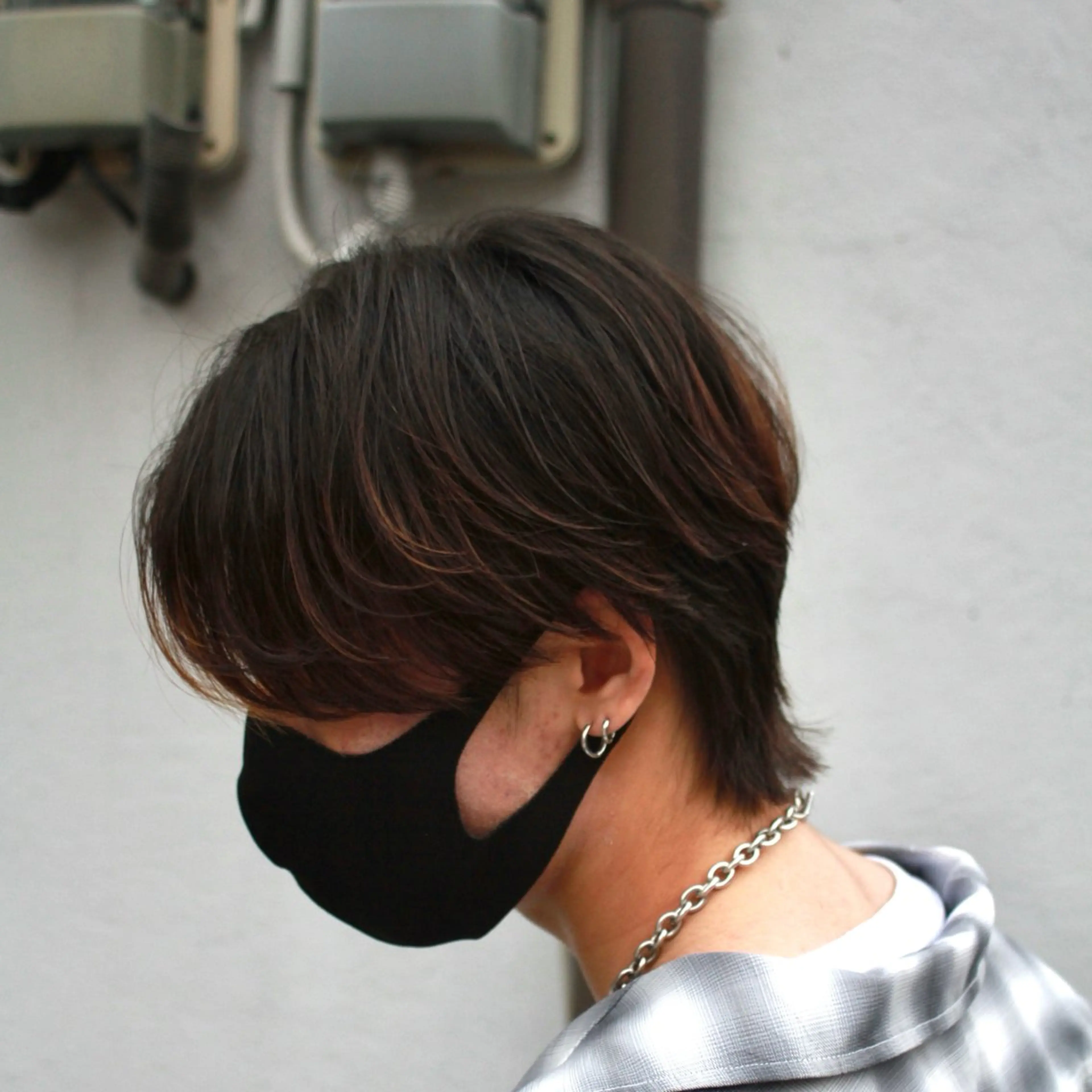 ミディアム パーマ メンズ ミディアムパーマ メンズパーマ ニュアンスパーマ men's salon NOWAY所属・noway セナのヘアスタイル