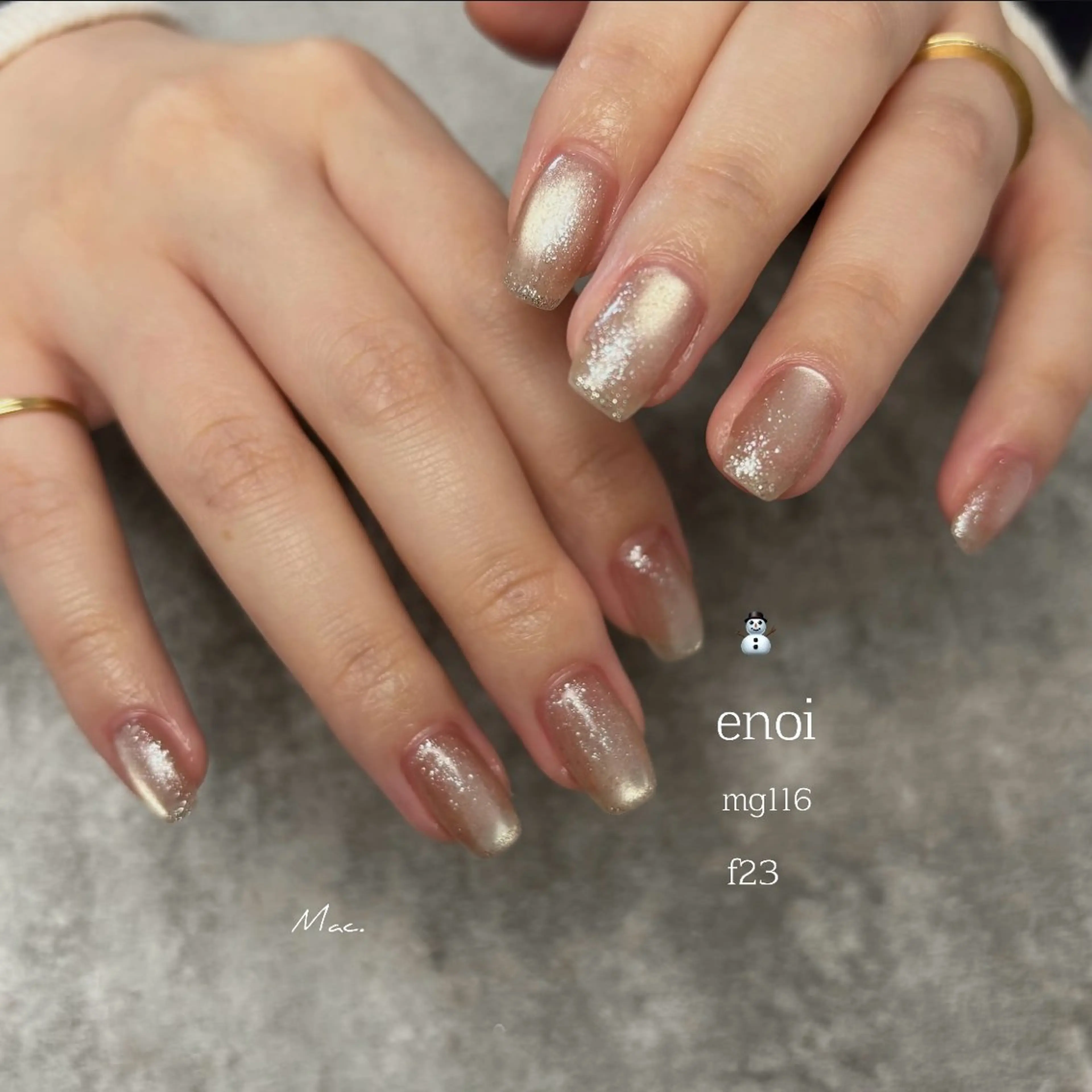 ネイル ハンドネイル atelier mac.のネイルデザイン