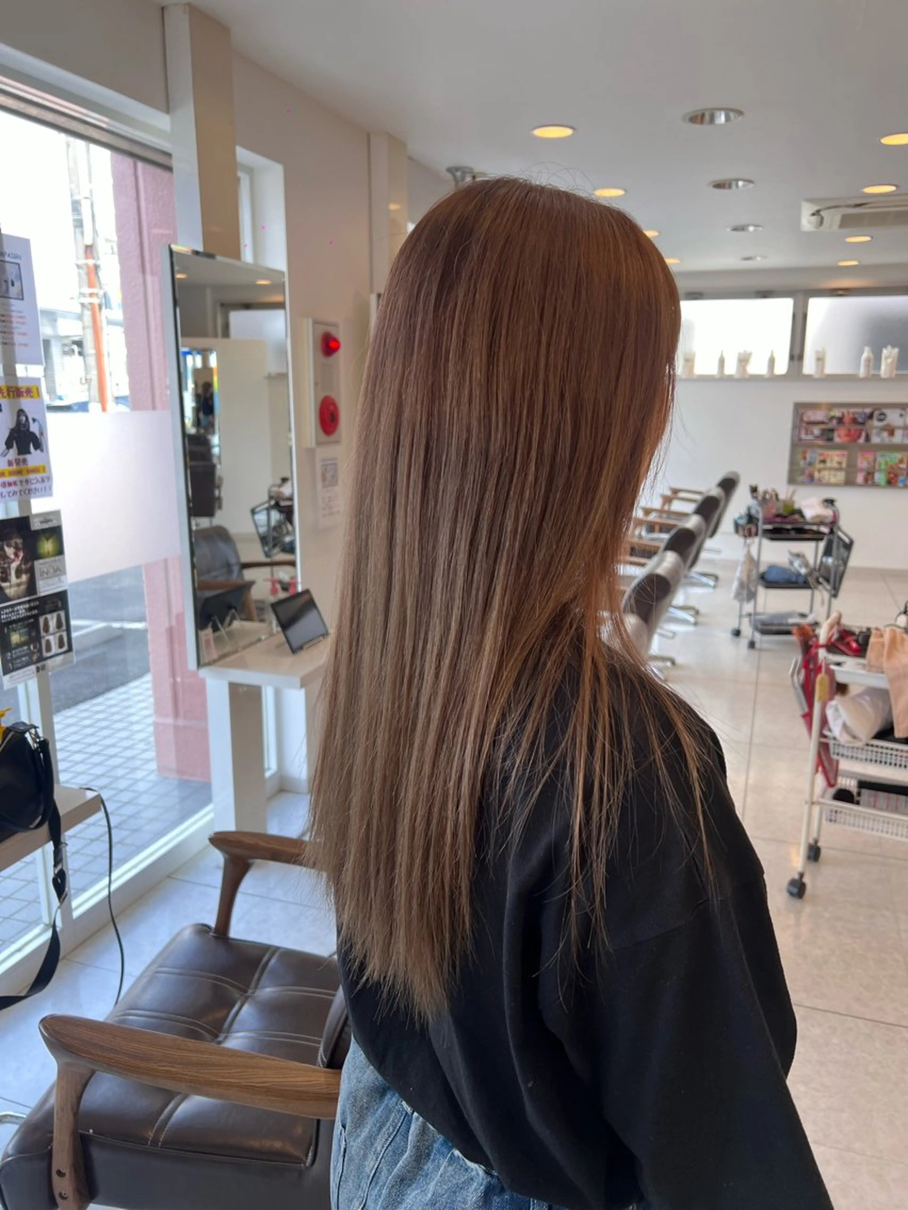 ロング sunquestみずほ台所属・韓国風ハイトーン ハヤタ💎のヘアスタイル