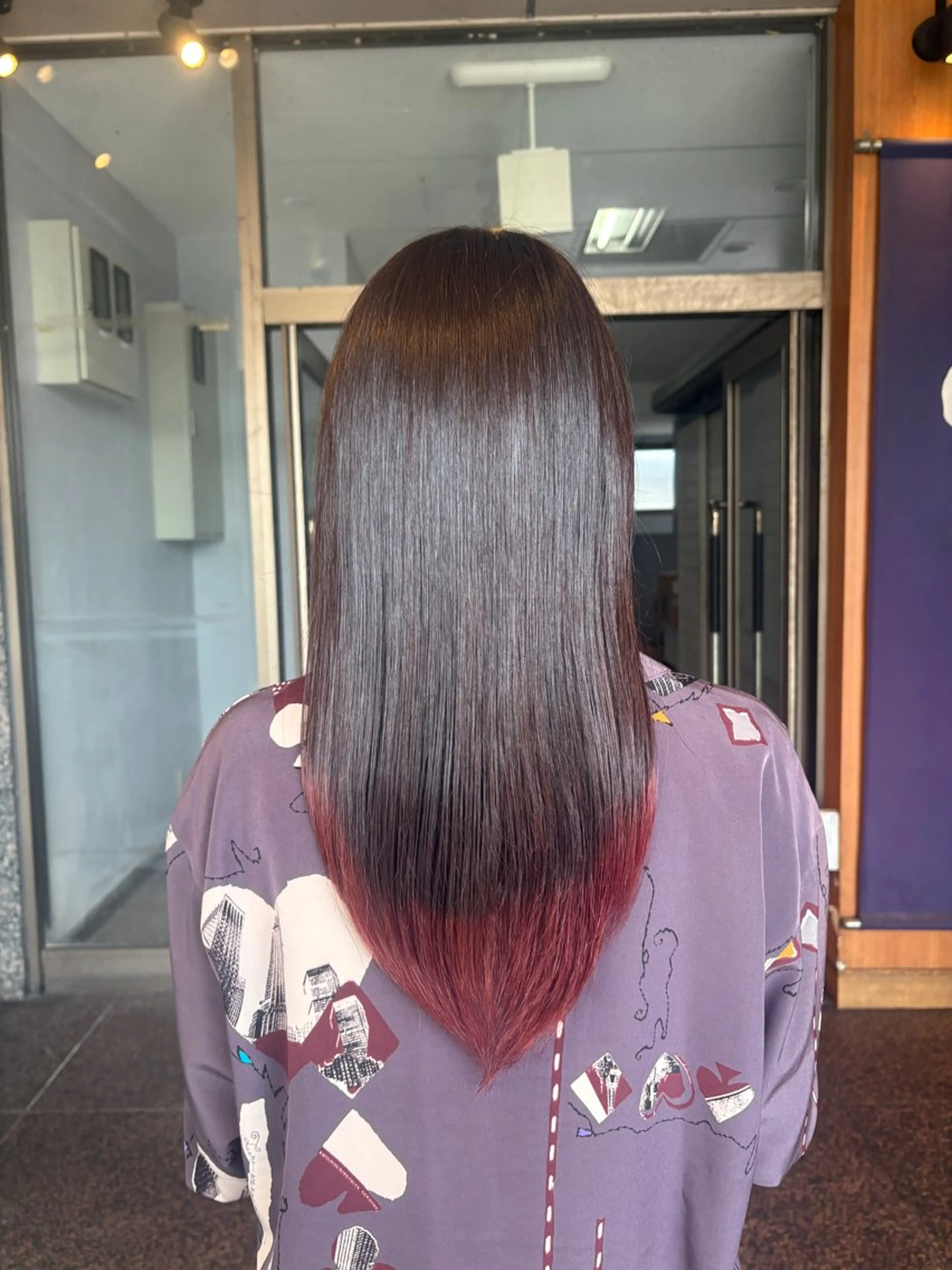 ロング カラー Akko💋 モデル大募集です！のヘアスタイル