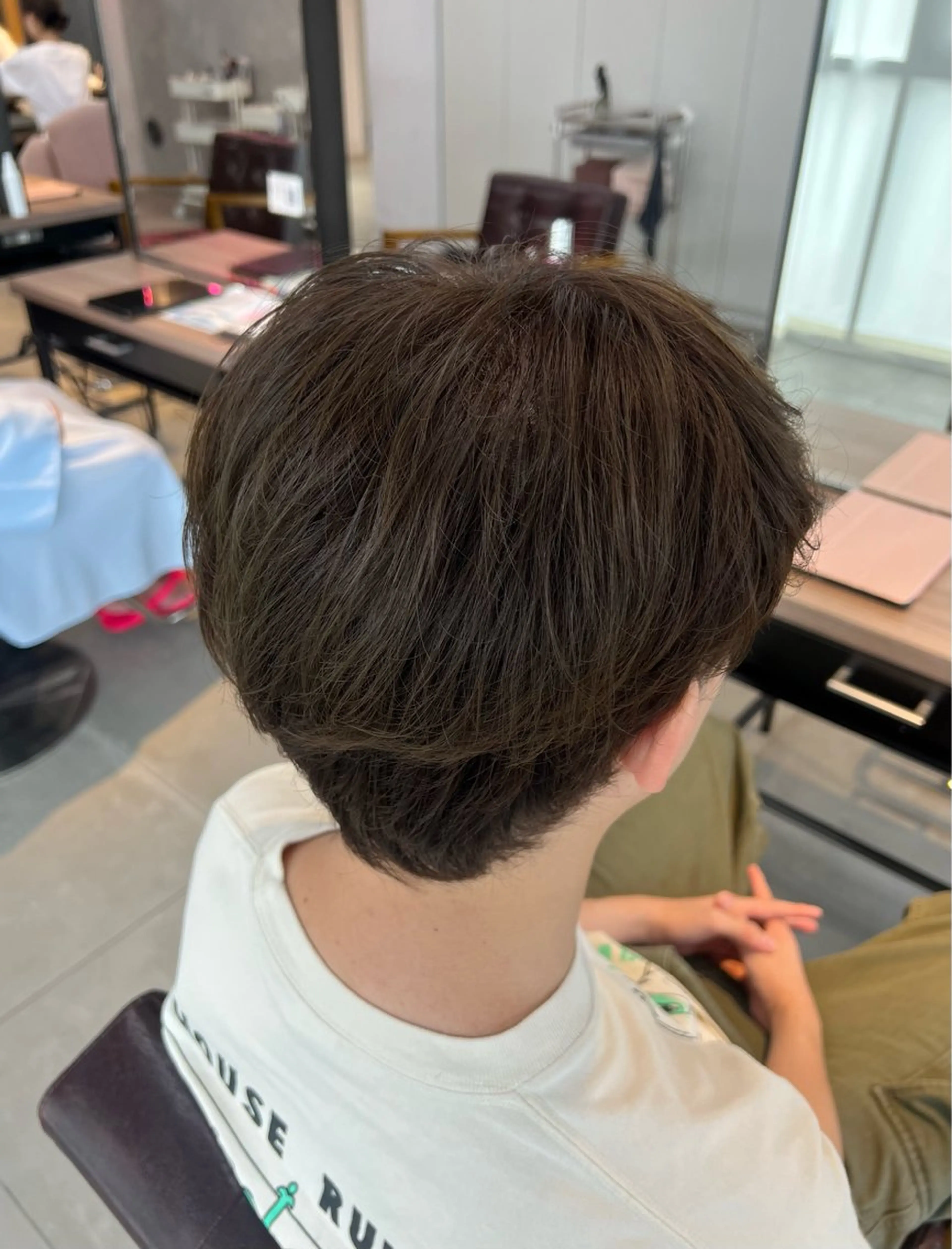 ショート メンズ ヘアカラー Kako🫧⭐️ アシスタント/モデルのヘアスタイル