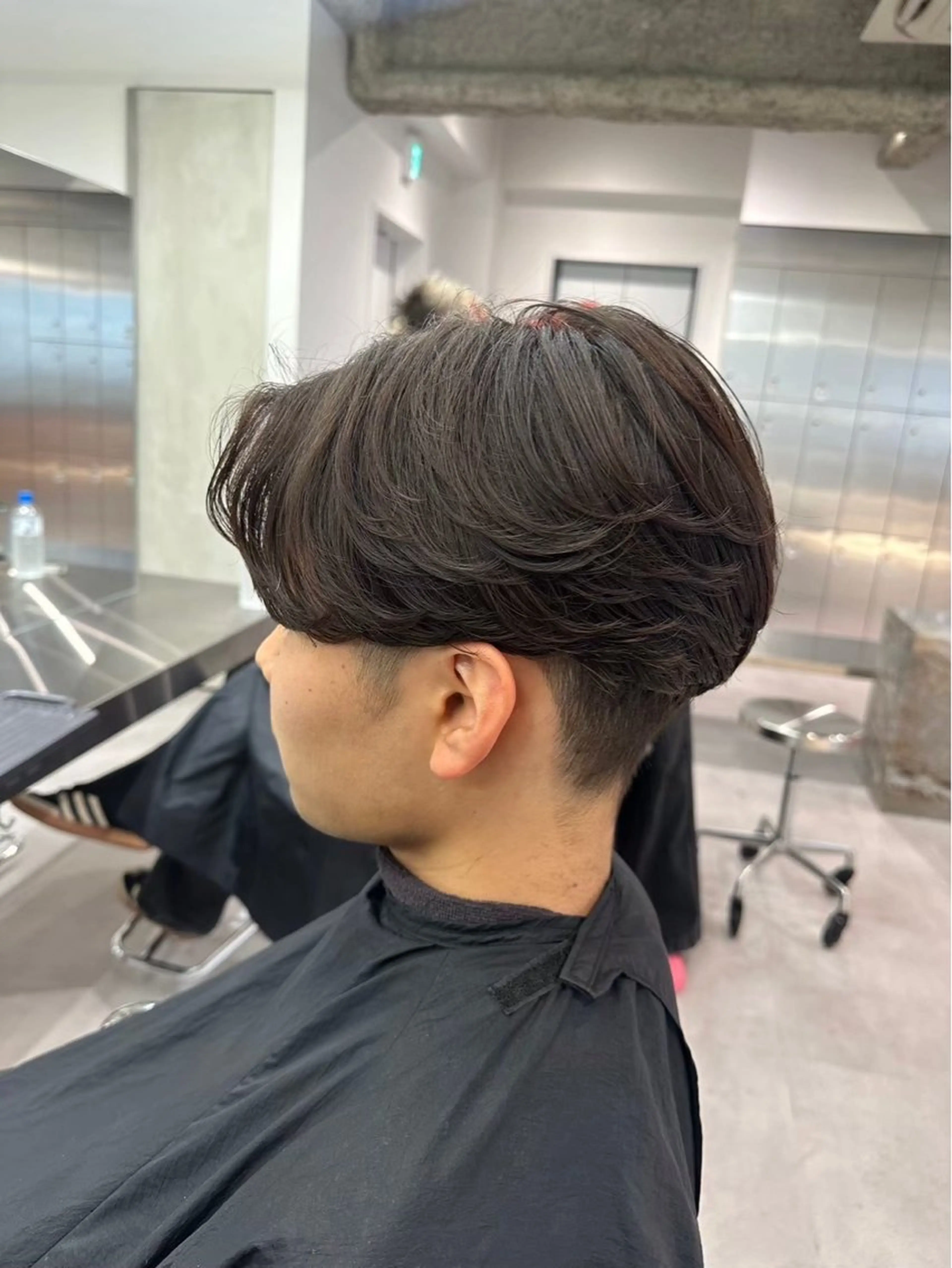 メンズ カット 渋谷／透明感カラー kuttiのヘアスタイル