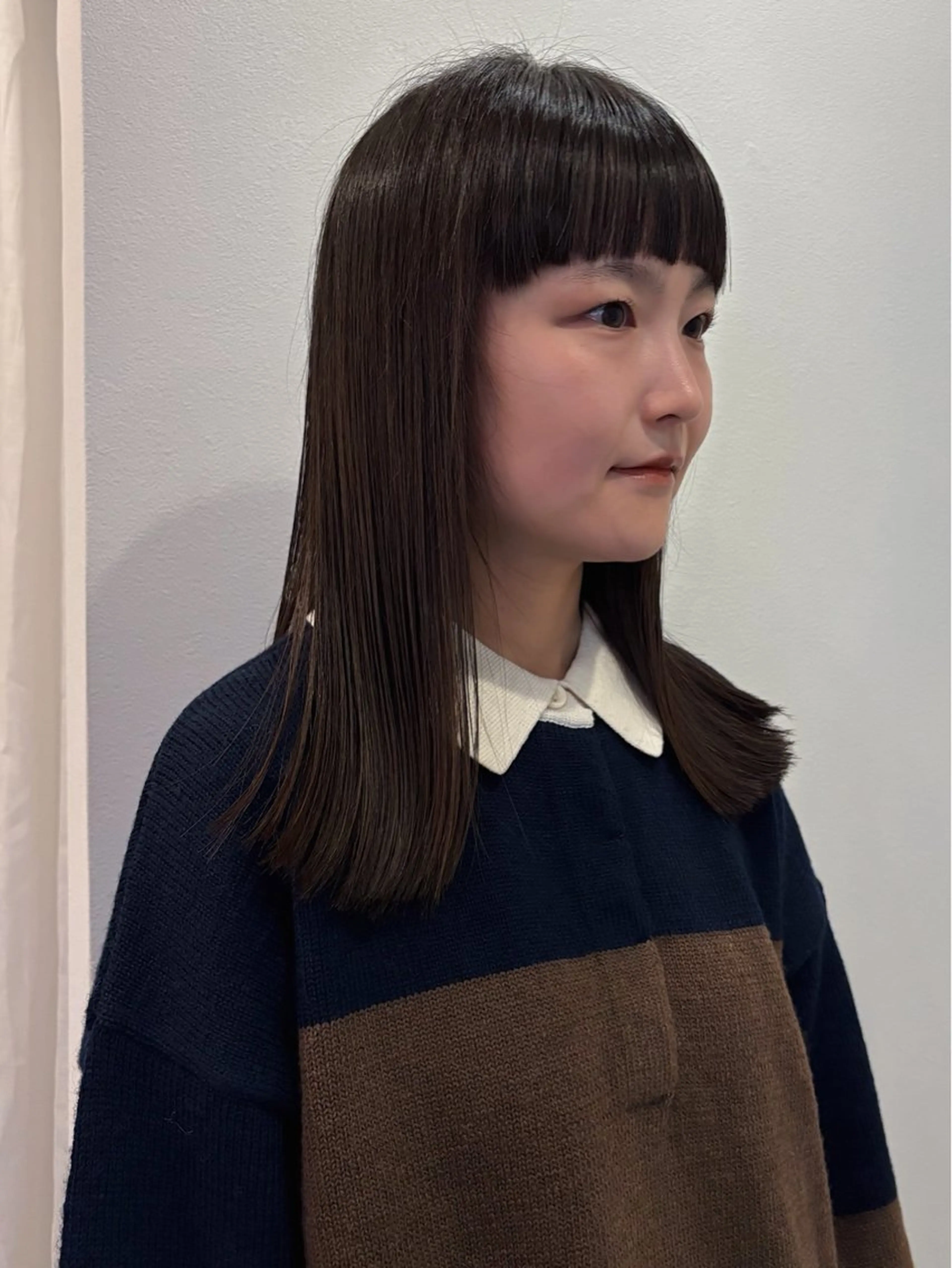 ミディアム カラー 大阪/梅田すぐ /パーマ落とし専門店のヘアスタイル