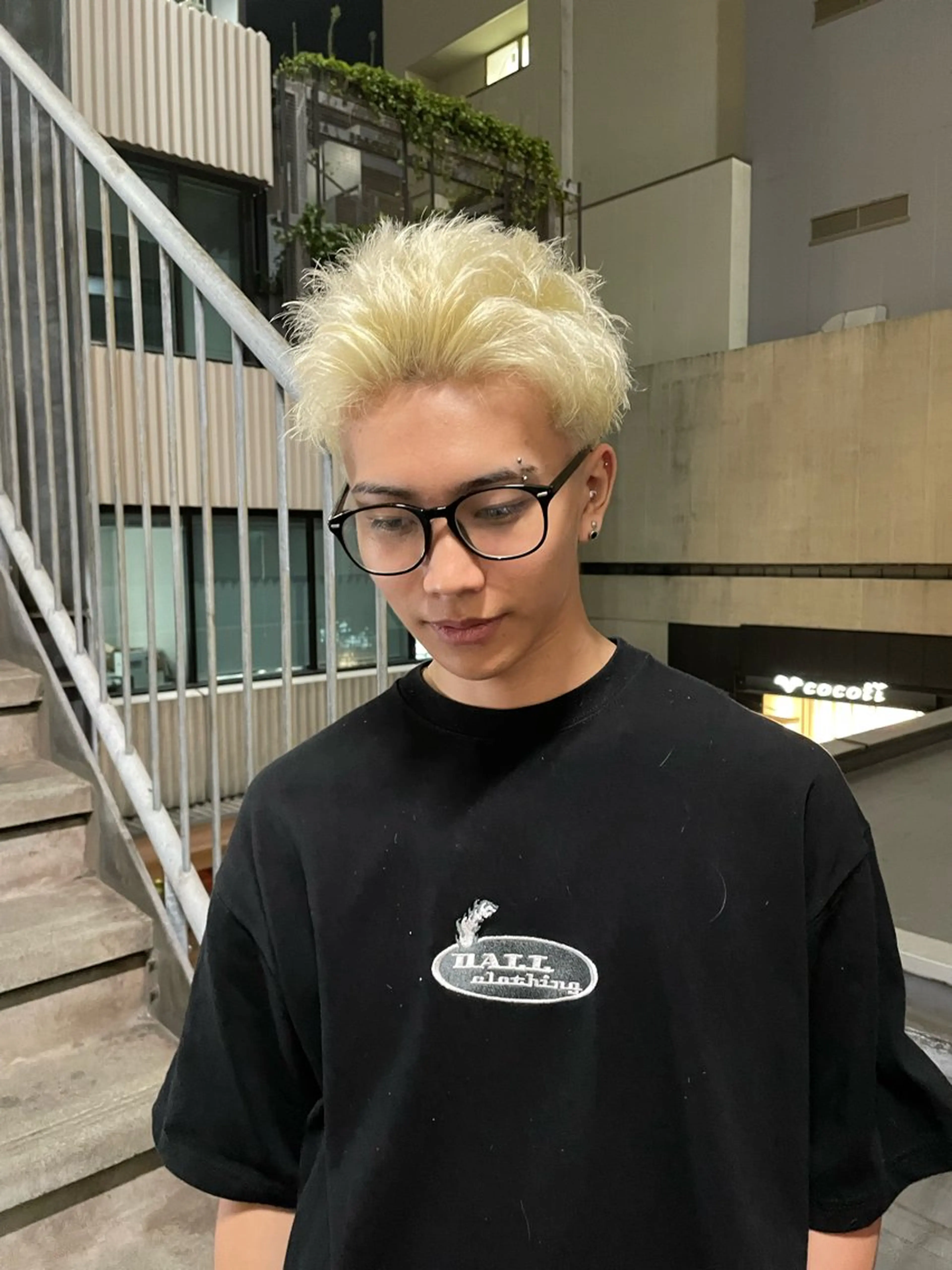 ショート カラー ショートヘア カット 池谷 玲哉のヘアスタイル