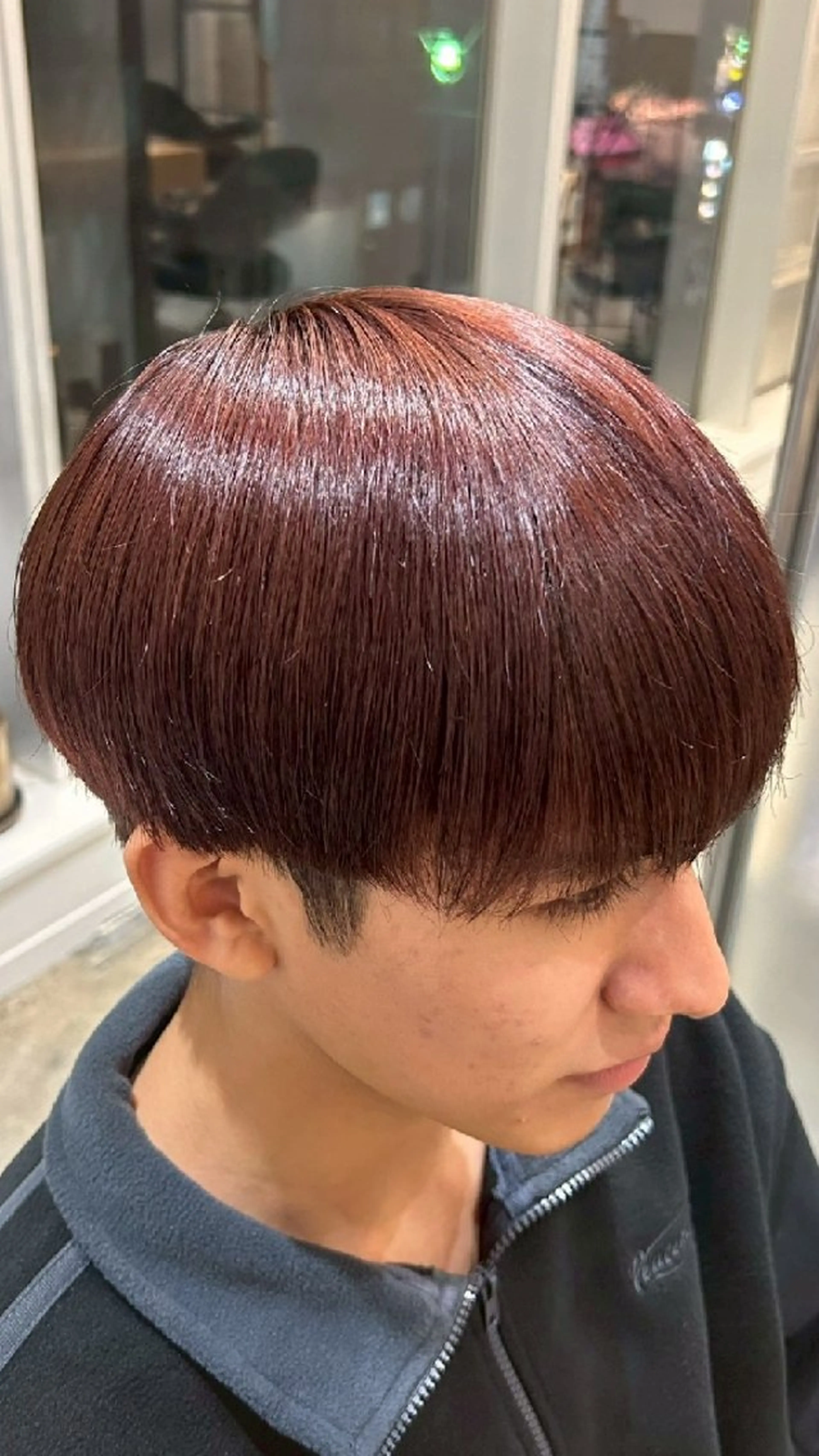 カラー ヘアカラー 金川 萌萌のヘアスタイル