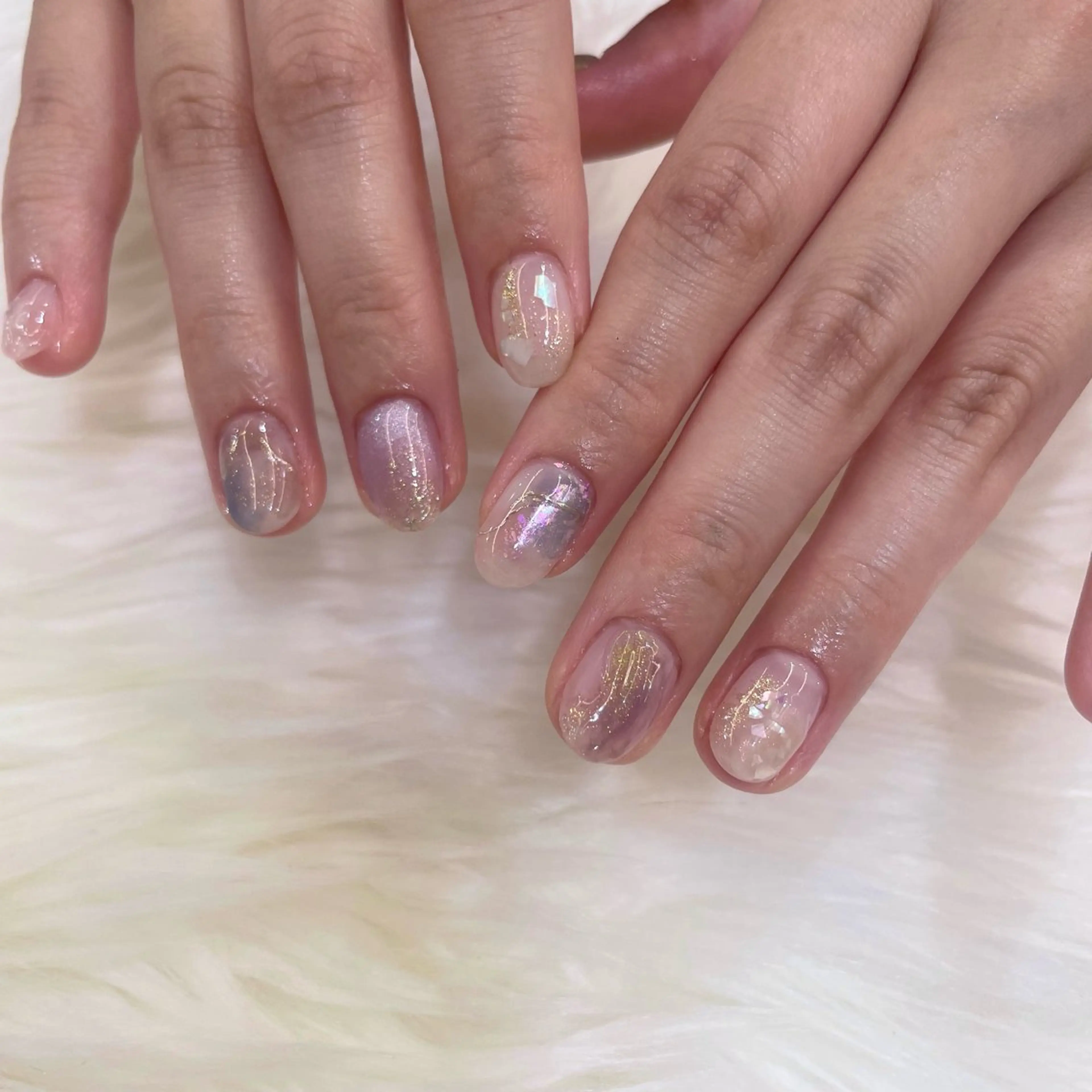 ネイル pool Yuzu🌷のネイルデザイン
