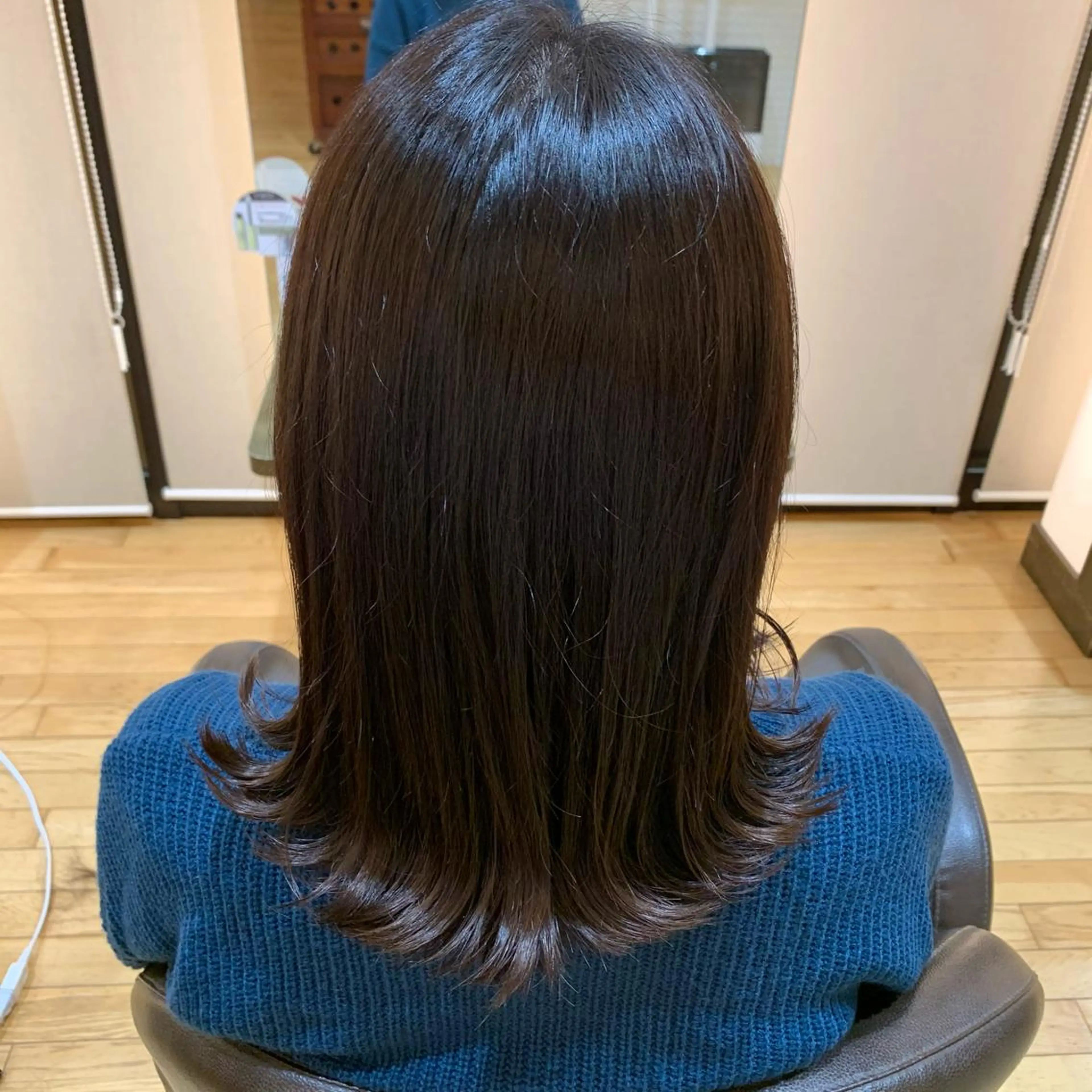 ミディアム 透明感美肌カラー/ 岡田澪香のヘアスタイル