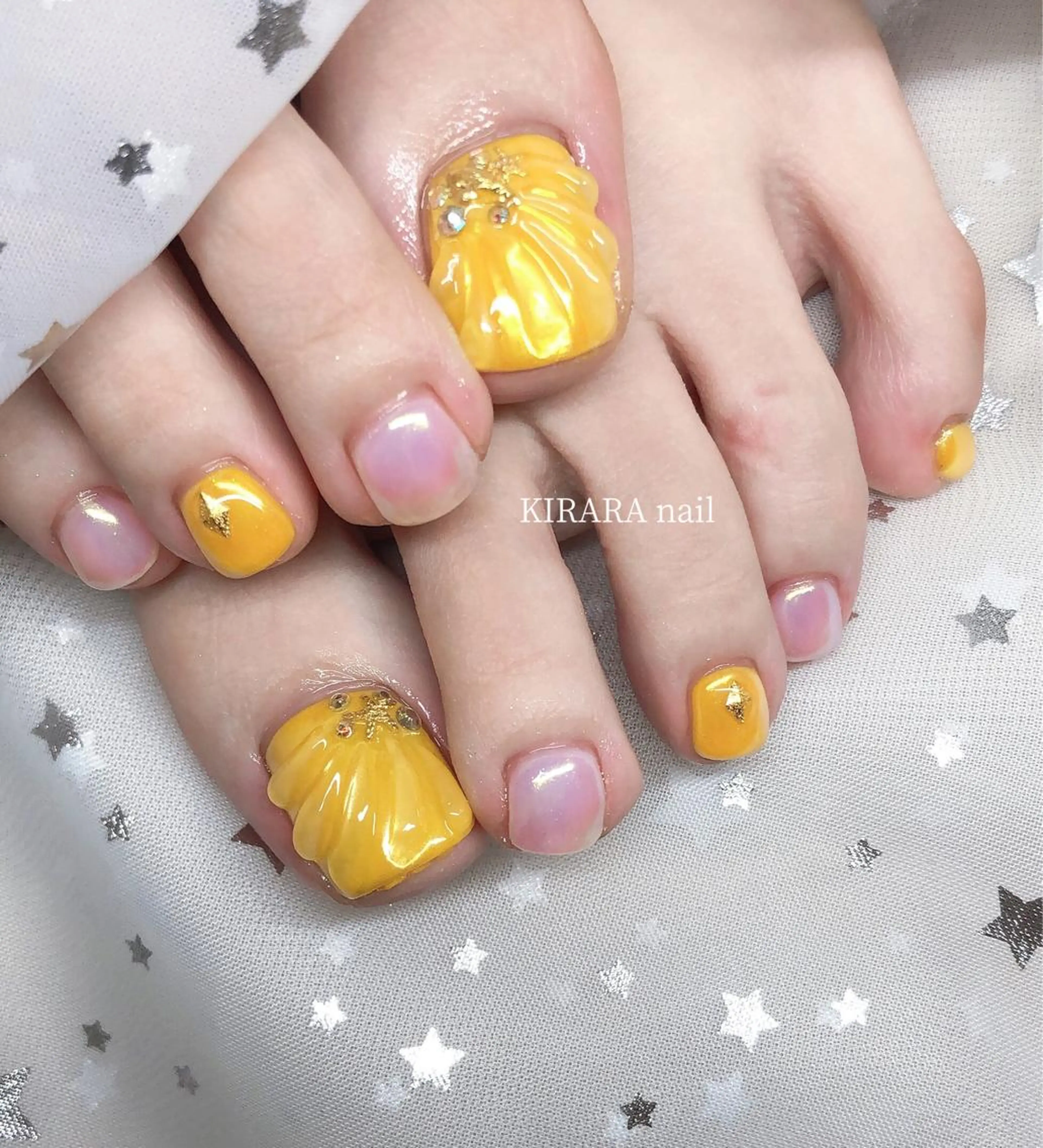 ネイル フットネイル KIRARA ネイルサロンのネイルデザイン