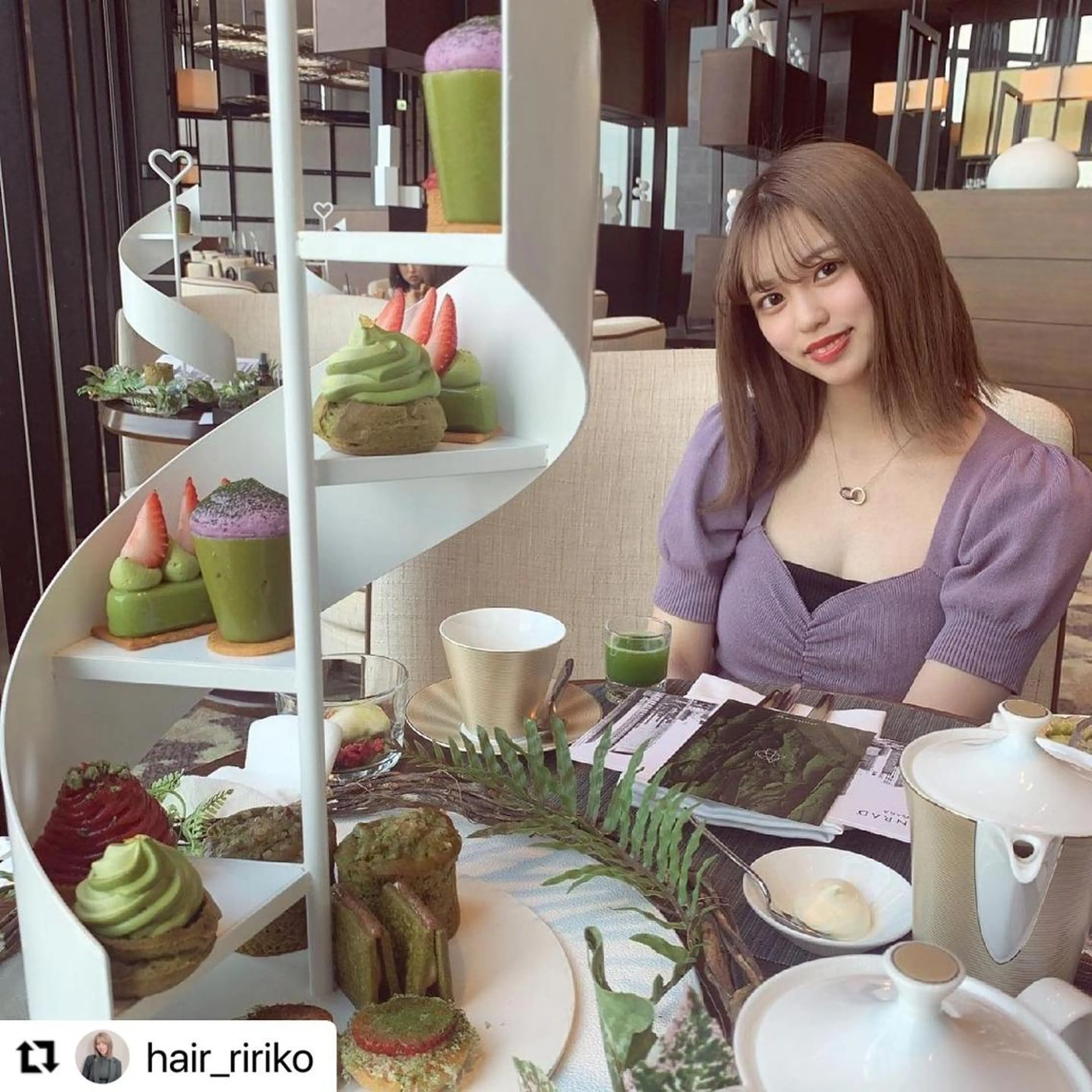 ミディアム カラー メンズ 🩷Eny terrace🩷のヘアスタイル