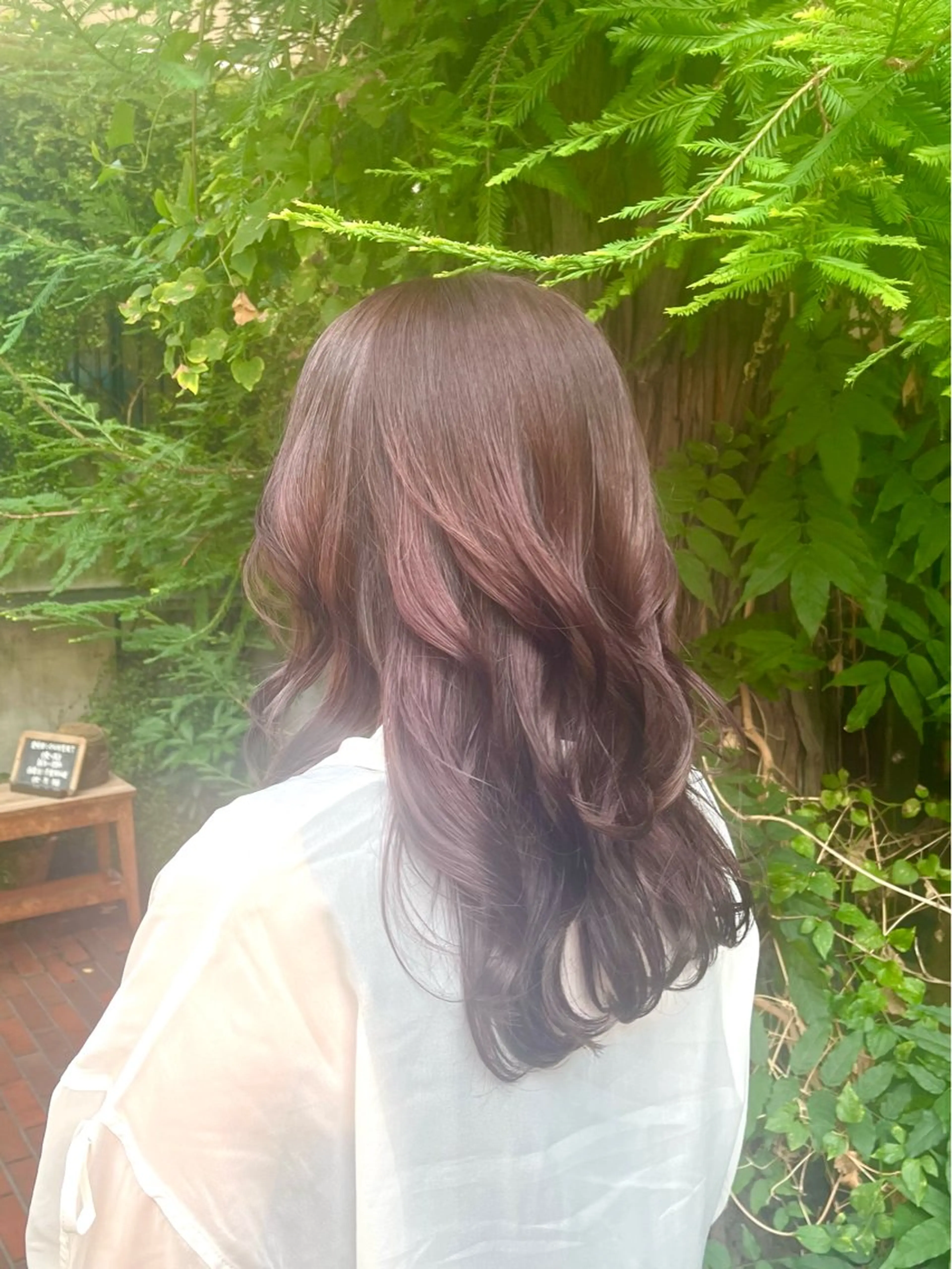 セミロング カラー miu /のヘアスタイル