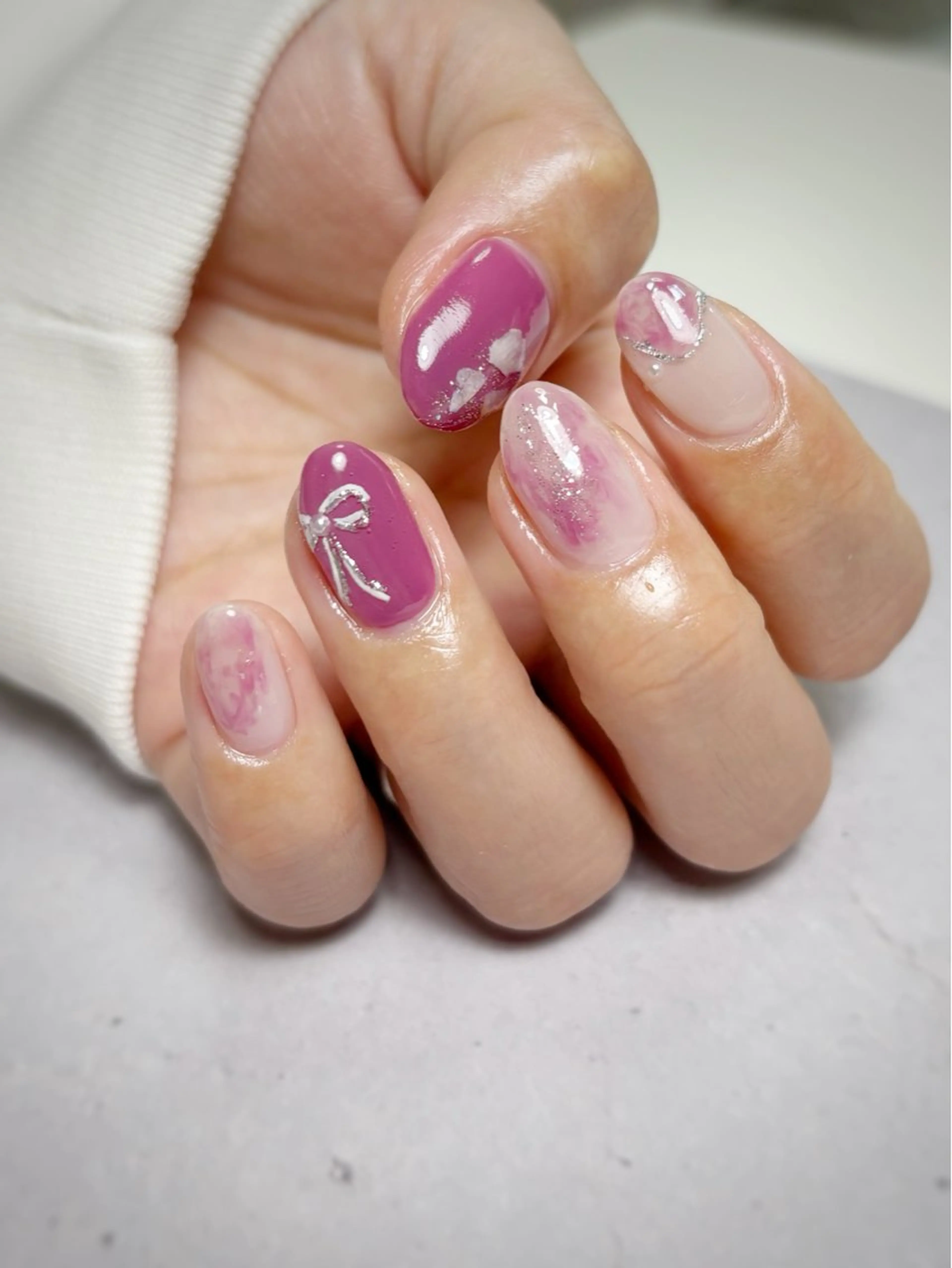 ネイル ハンドネイル ころろんネイル nazuのネイルデザイン