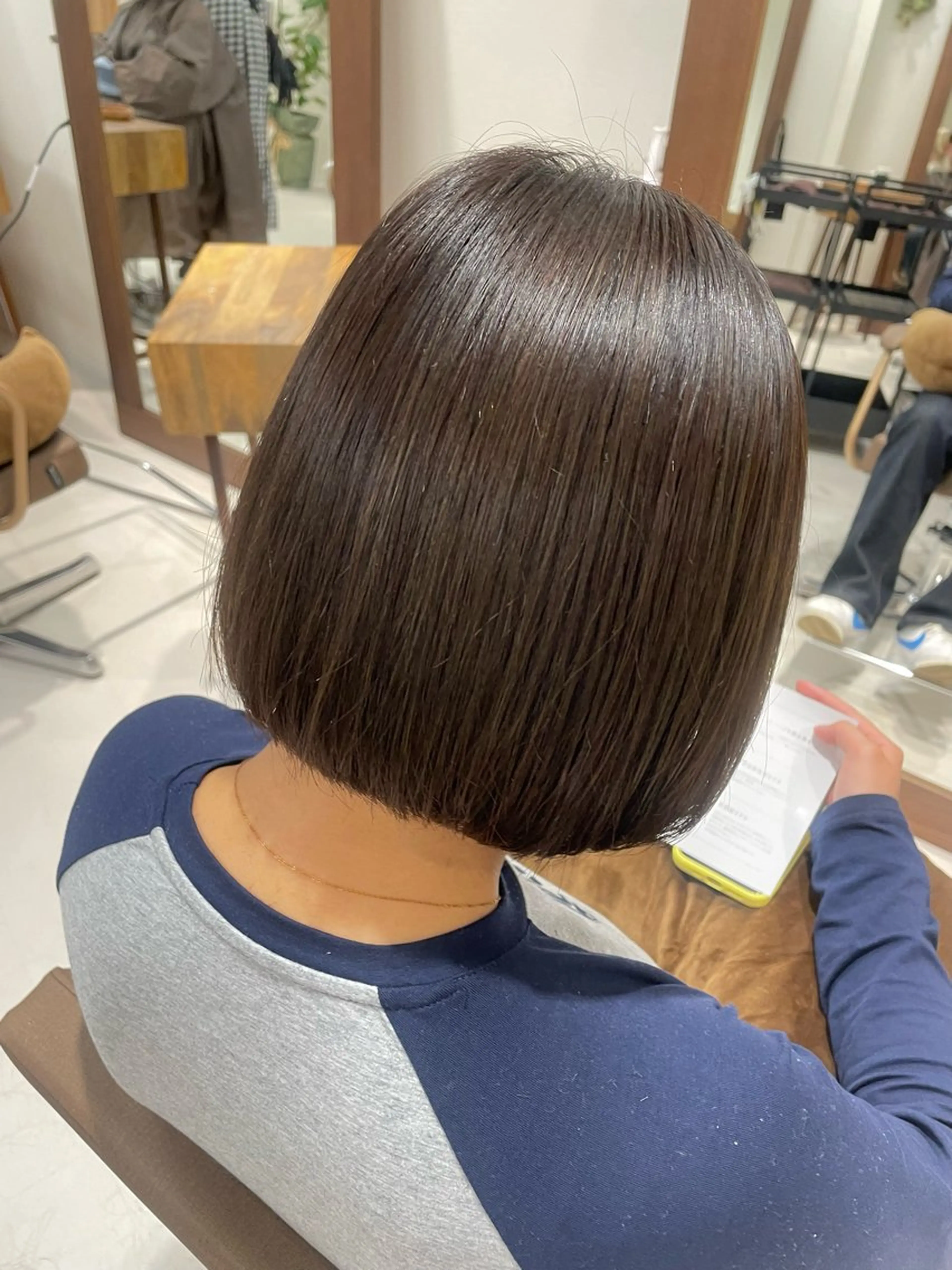 ショート カラー ベージュカラー オリーブベージュ ボブ ヘアカラー ボブ/インナーカラー /眉毛/Miyuの眉毛・アイブロウイメージ