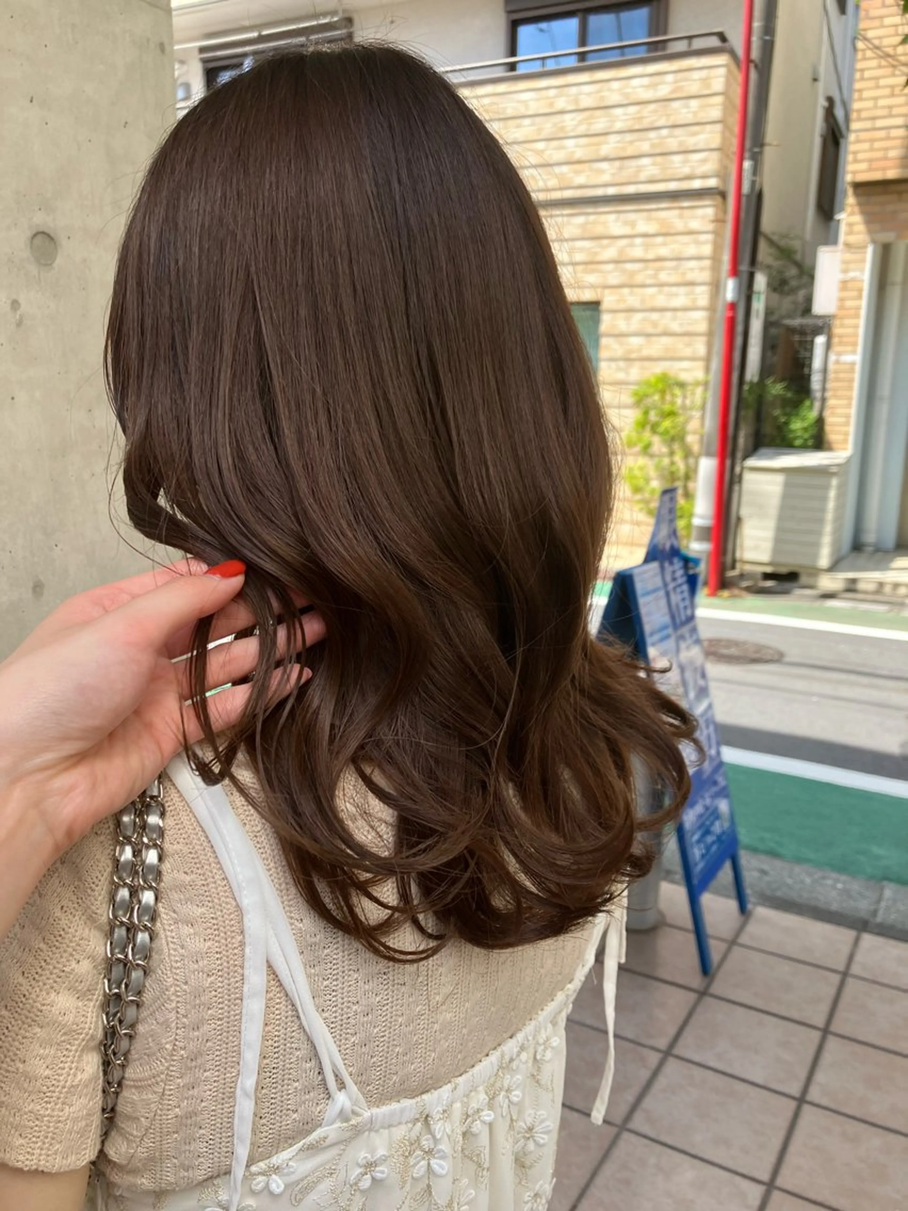 ロング カラー カット ヘアカラー トリートメント ニュアンスカラー／ メンズ🌙久住綾香のヘアスタイル