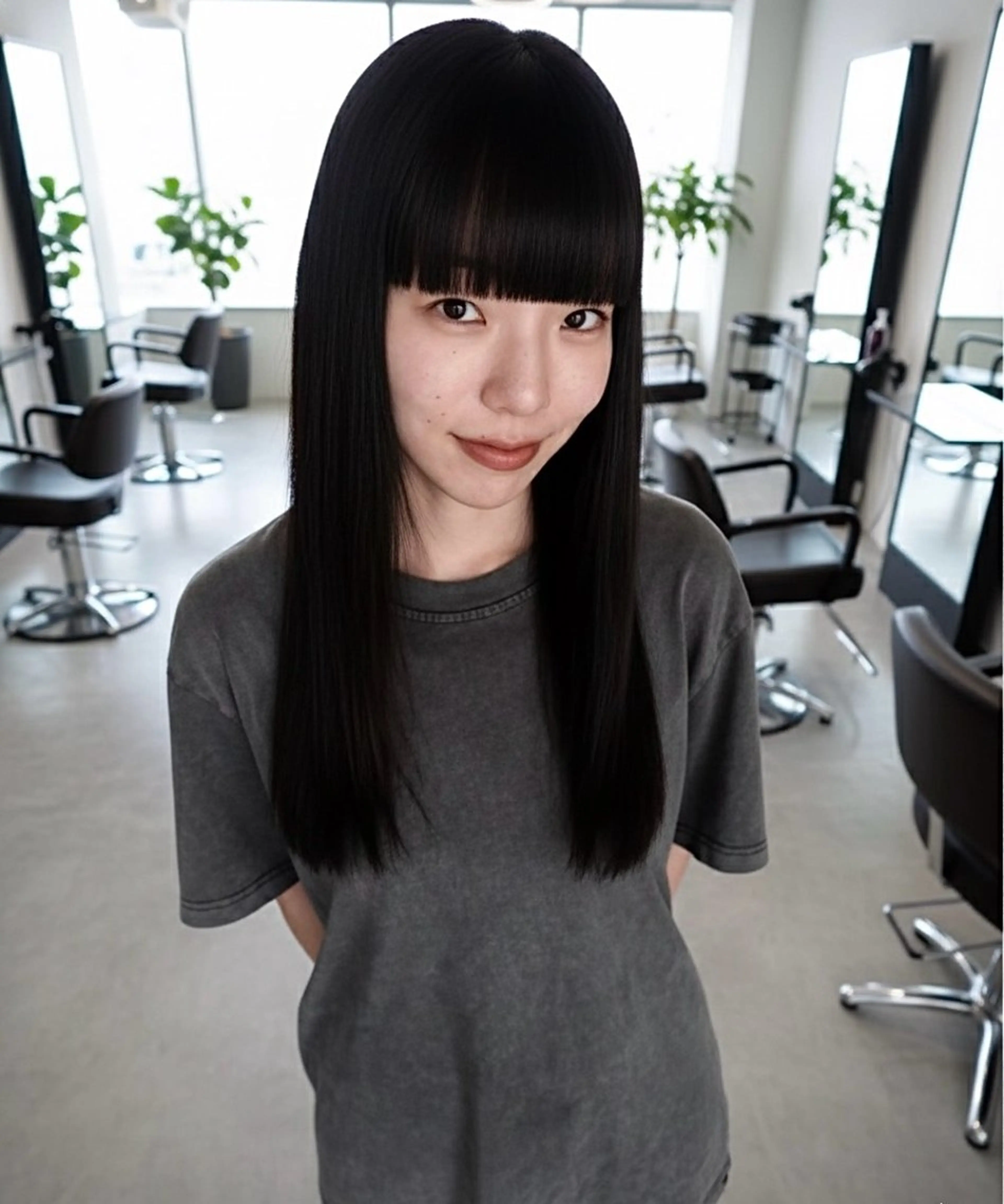 セミロング カット ヘアカラー トリートメント VIE.ORNER 土気🍃笹岡航太のヘアスタイル