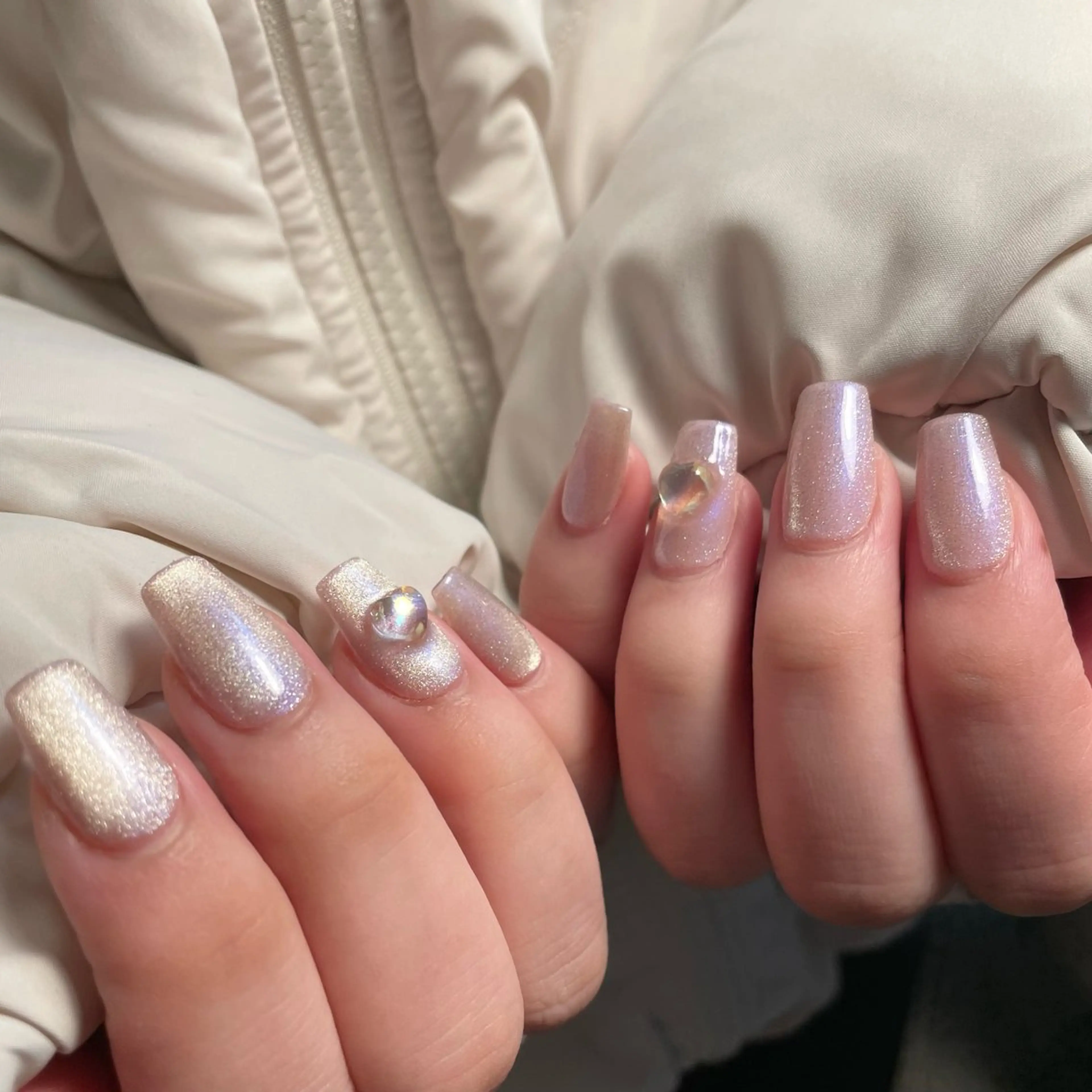 ネイル 長さ出し ネイルチップ ハンドネイル nail salon BOM（ポム）のネイルデザイン