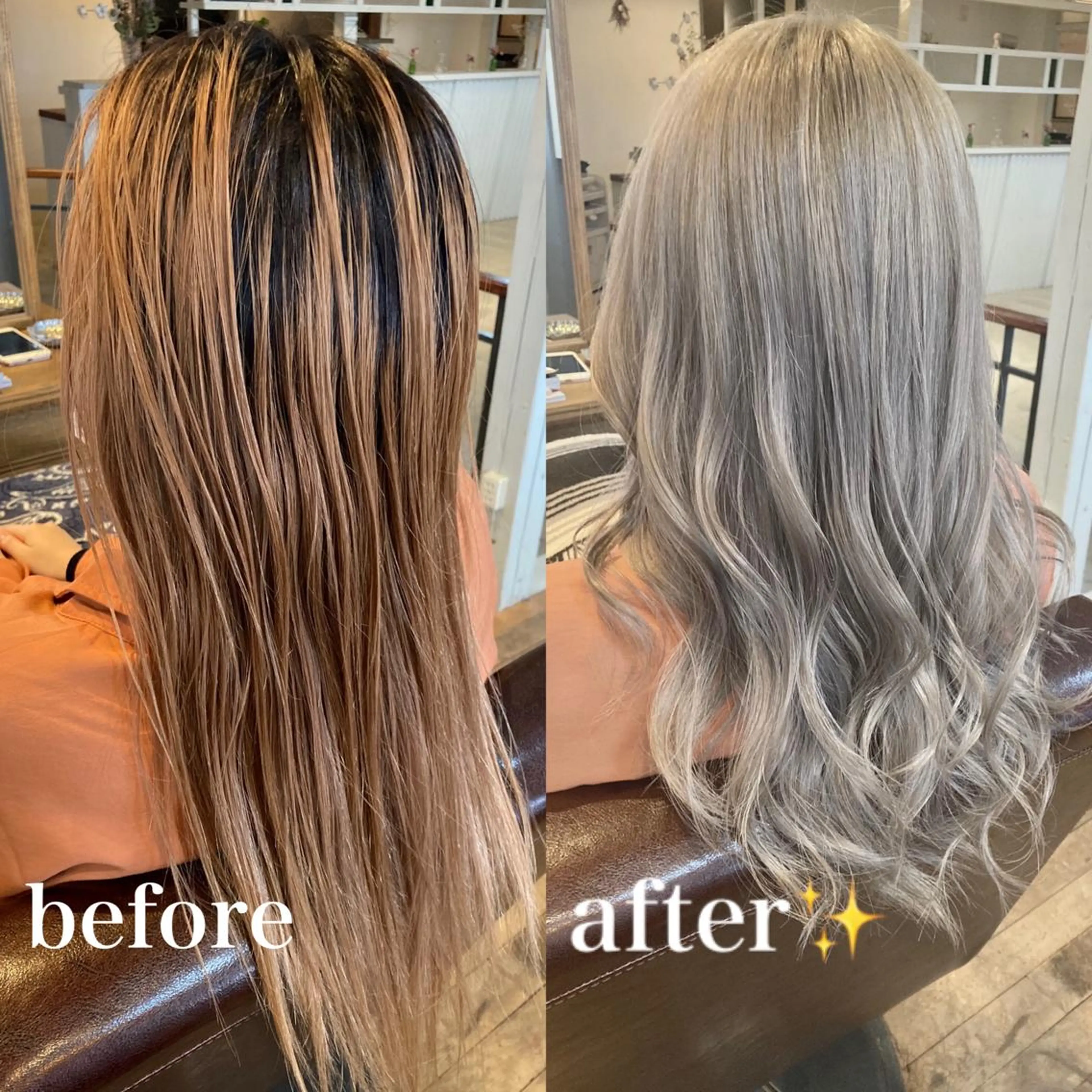 ロング タカツド ユウキのヘアスタイル