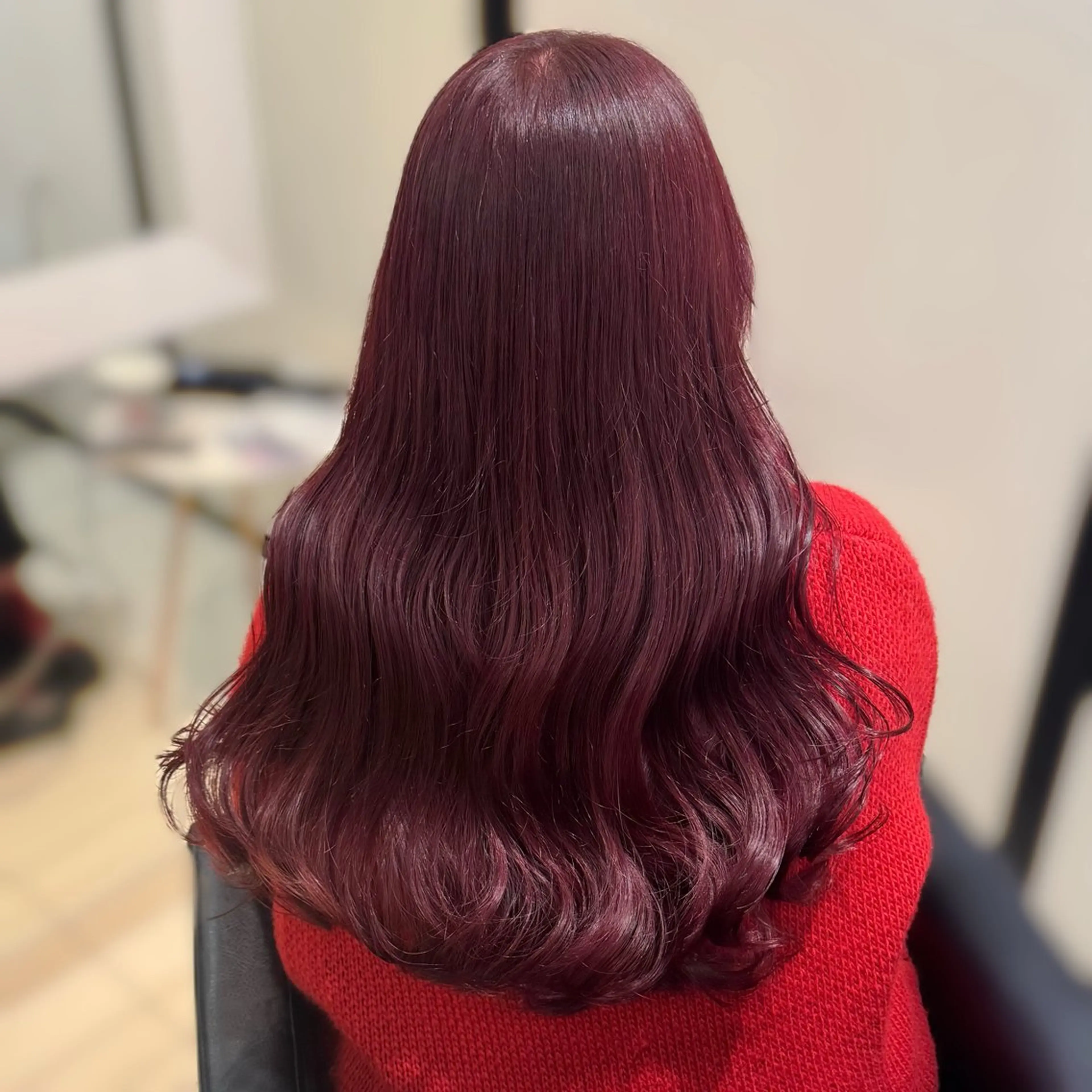 ロング カラー カット ヘアカラー トリートメント kana ブリーチなしカラー✨のヘアスタイル