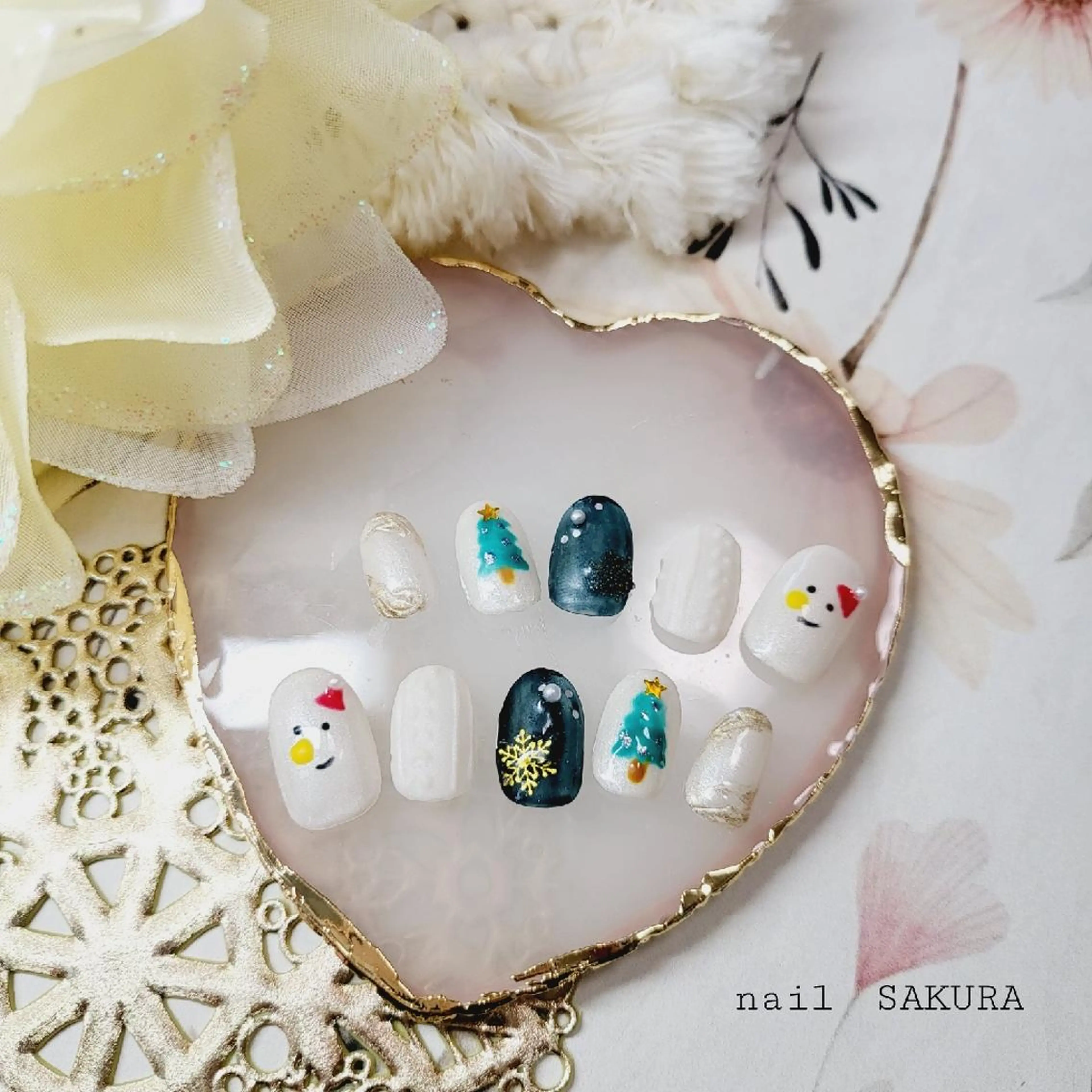 ネイル フットネイル ネイルチップ nailSAKURA 🌸爪の美容室のネイルデザイン