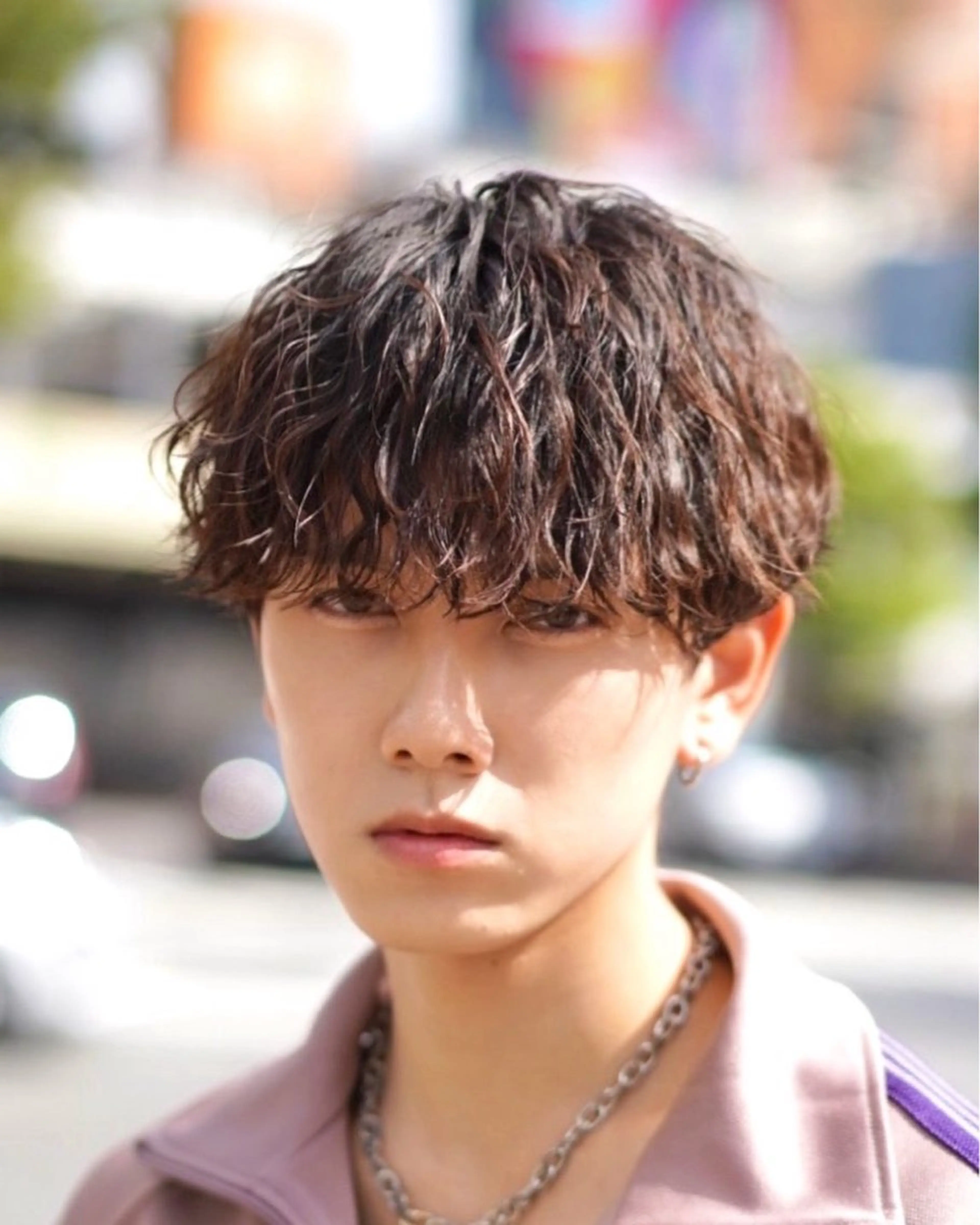 ショート パーマ メンズ メンズパーマ 松下 友希 【fifth】のヘアスタイル