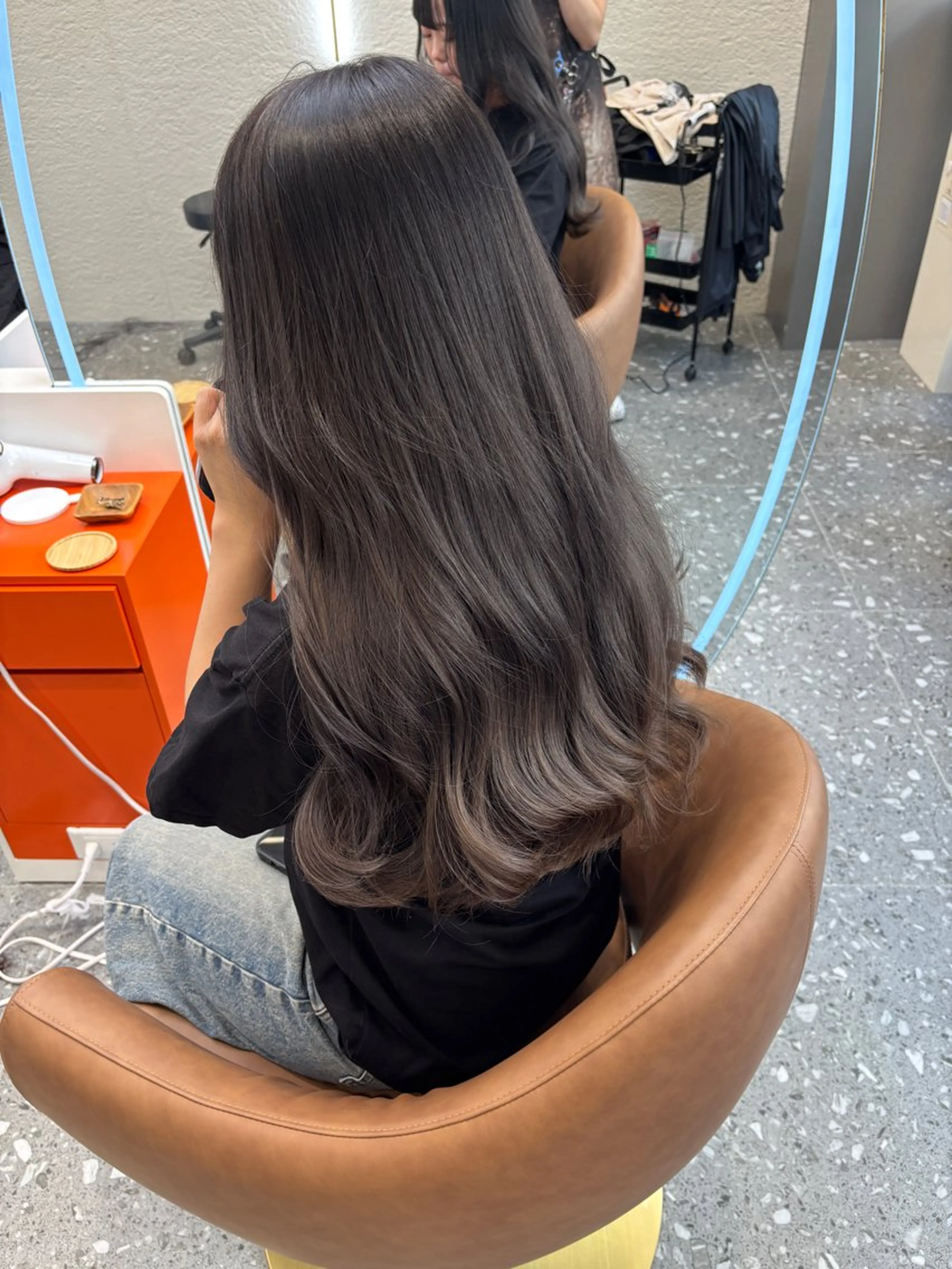 ロング カラー カット ヘアカラー トリートメント 🫧 栄ハイトーン Yasuyo🫧のヘアスタイル