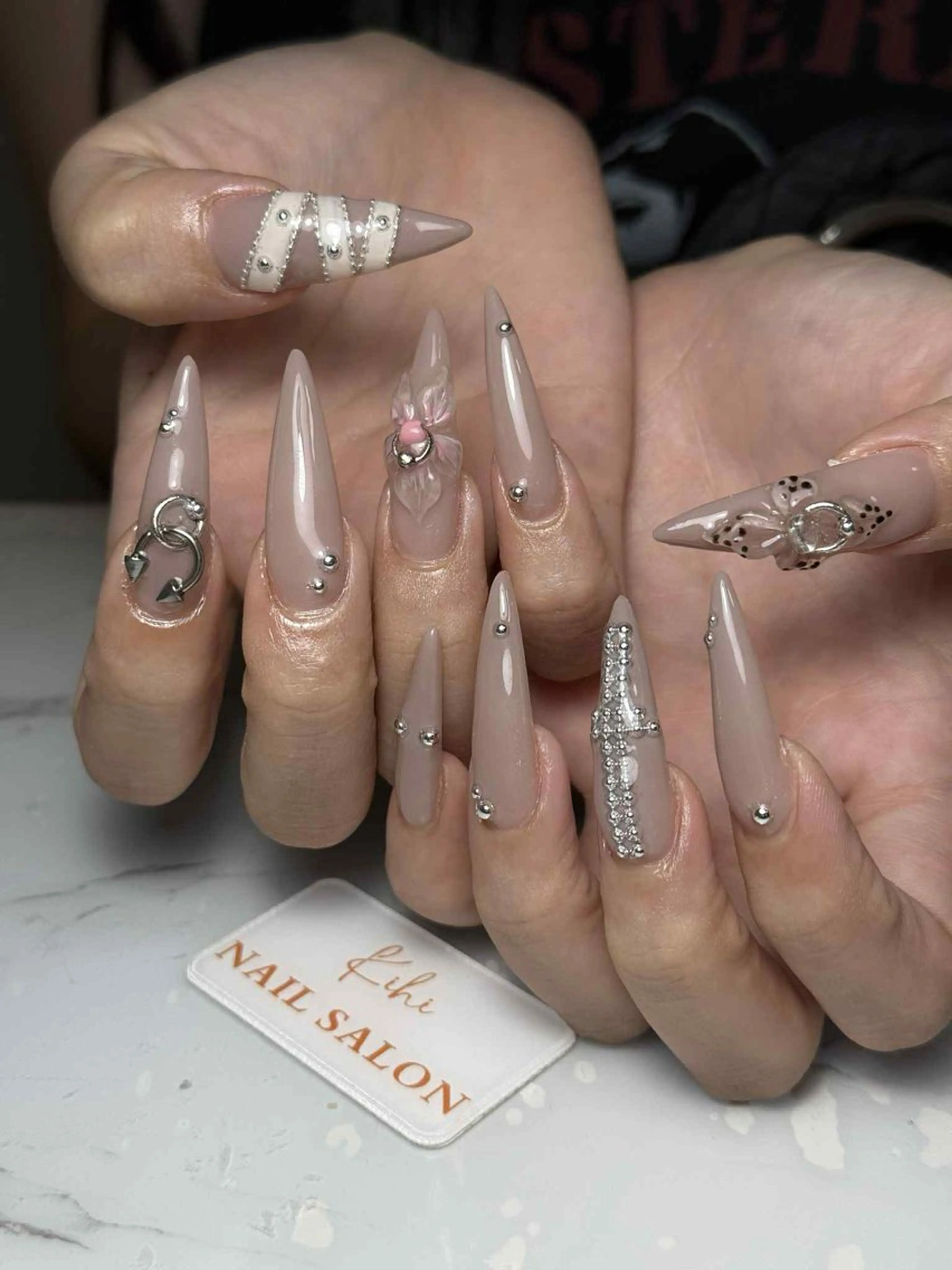 ネイル アートネイル フレンチネイル ジェルネイル グラデーション 韓国ネイル ハンドネイル ハンドケア Nail Salon Kihi さくらのネイルデザイン