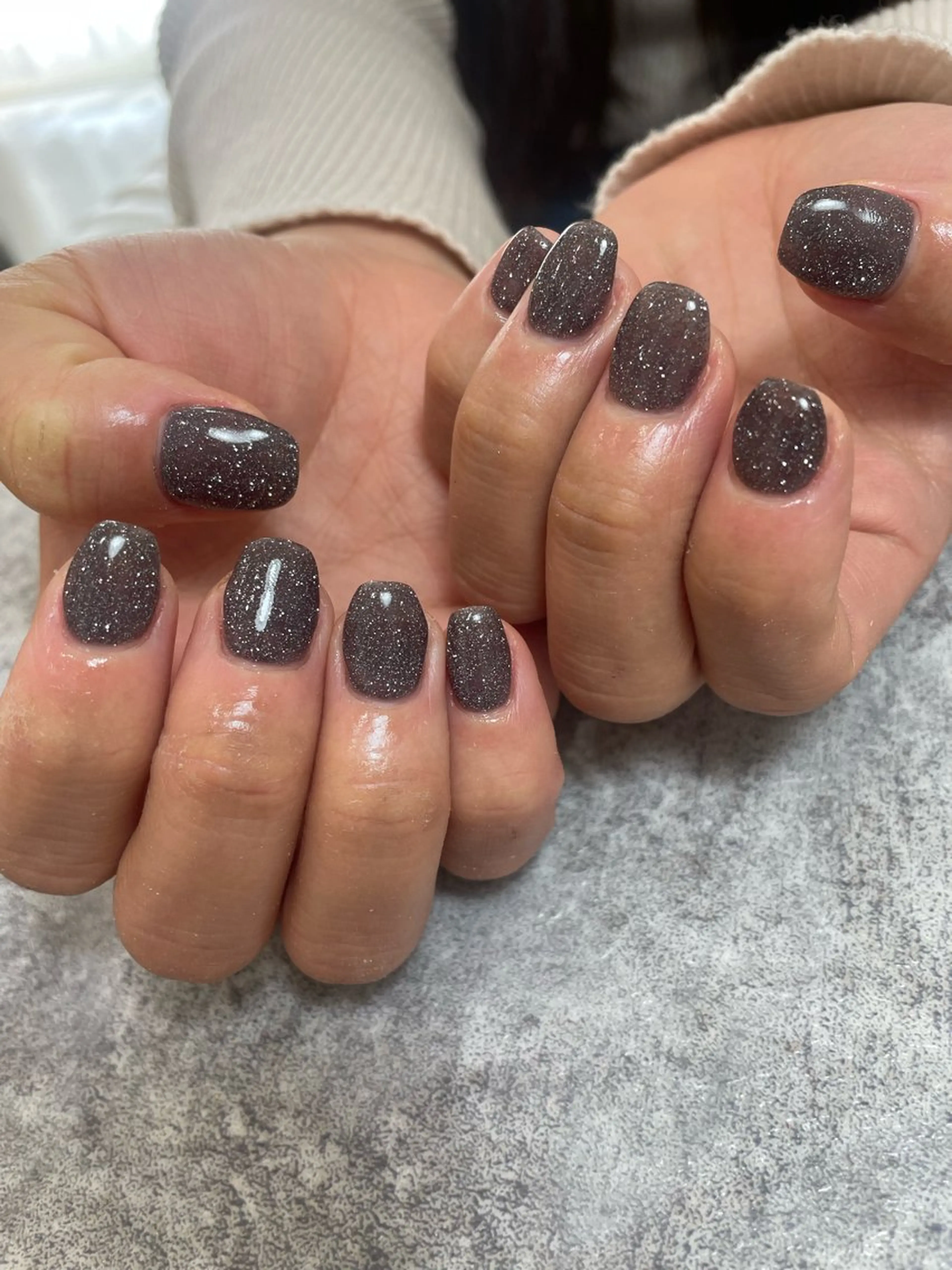 ネイル フラッシュネイル ラメ(グリッター) ハンドネイル Lea's nail & beauty所属・【 Lea's 】 kaedeのネイルデザイン
