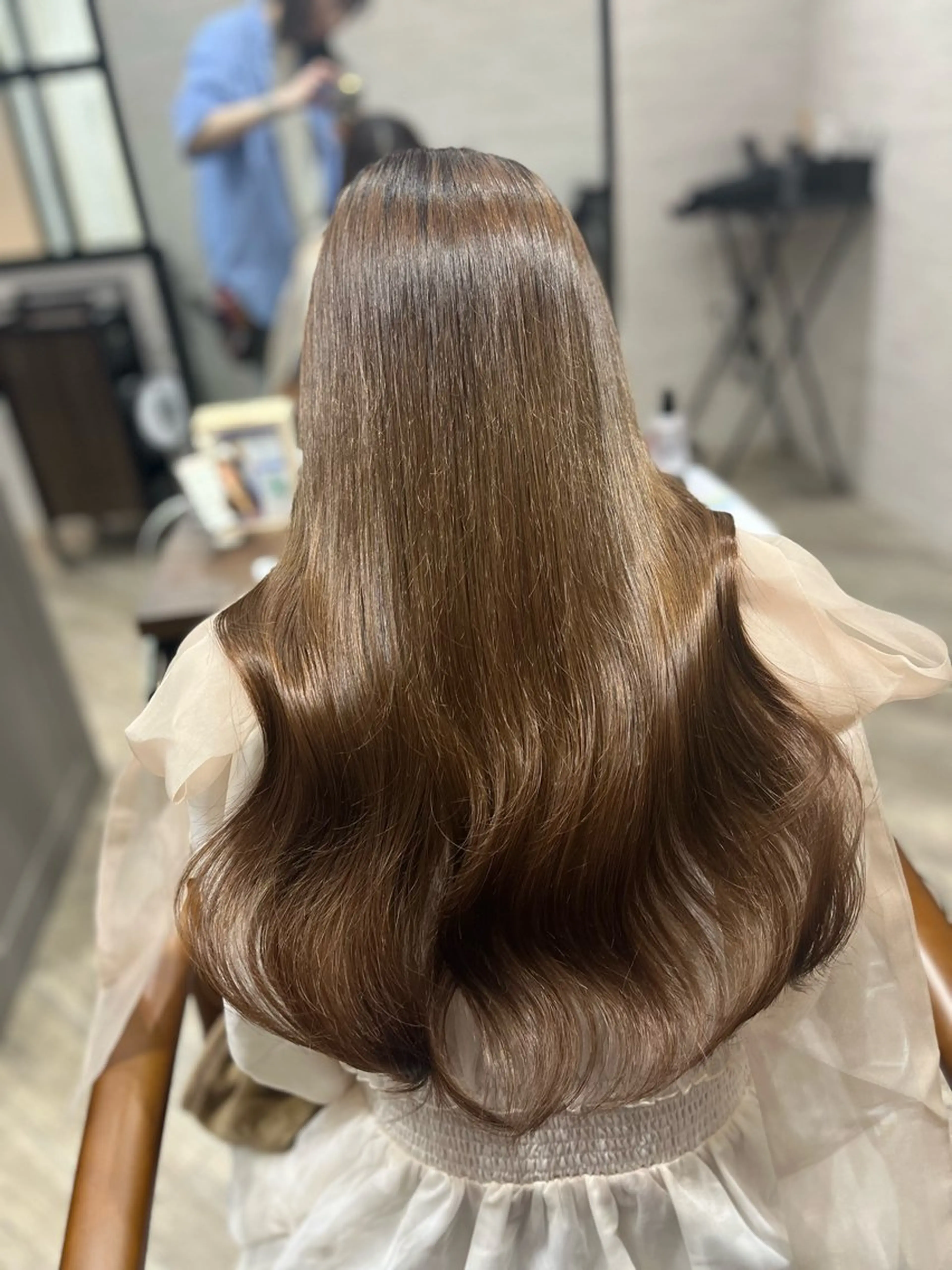 ロング トリートメント トリートメント 🫧ぷる艶カラー🫧 Yuubi🦩のヘアスタイル
