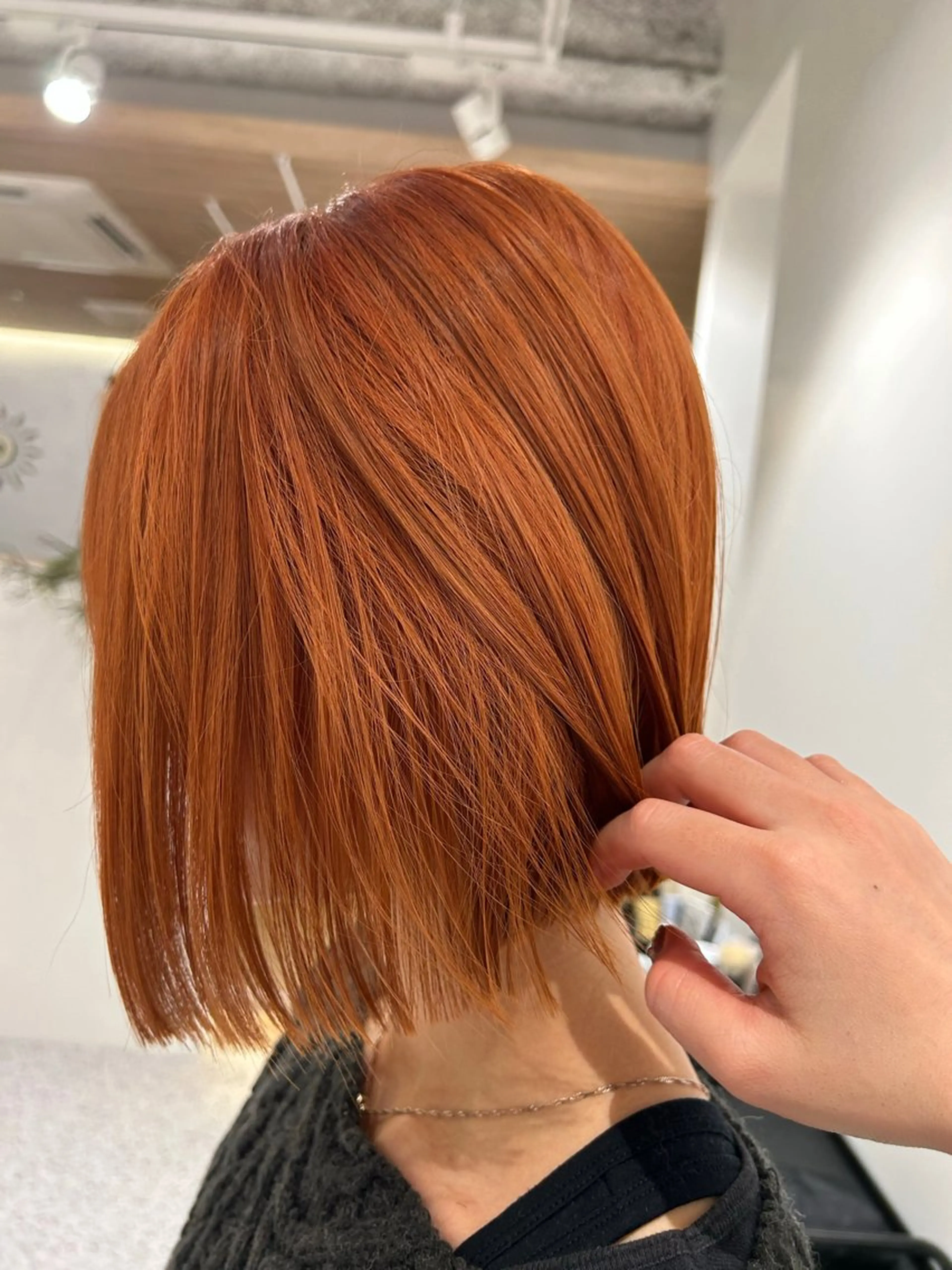 ミディアム ヘアカラー hair&eye🎀 /momoKaのマツエク・マツパデザイン