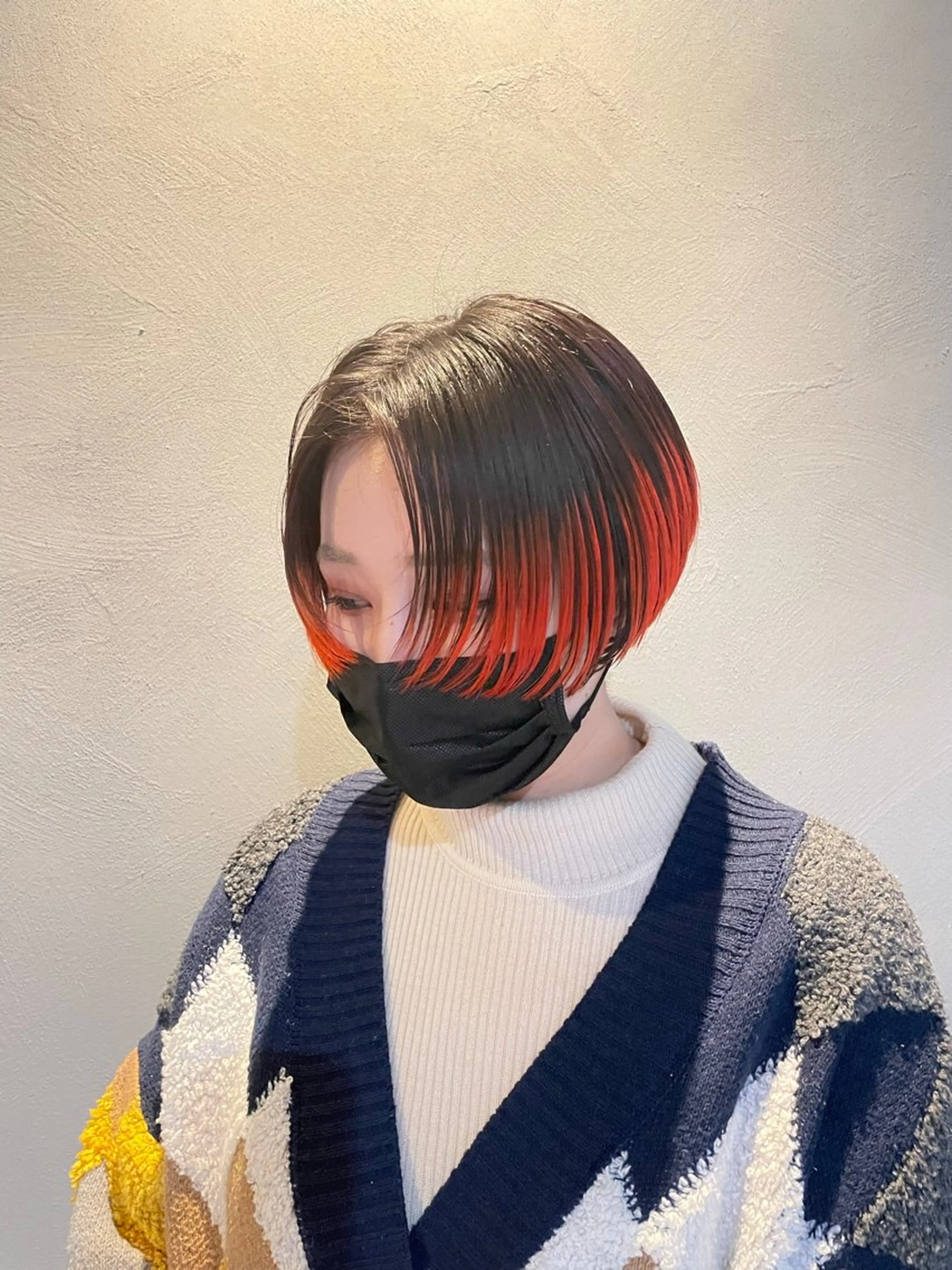 ショート カラー ヘアカラー 艶髪/透明感カラー/ 韓国/nonokaのヘアスタイル