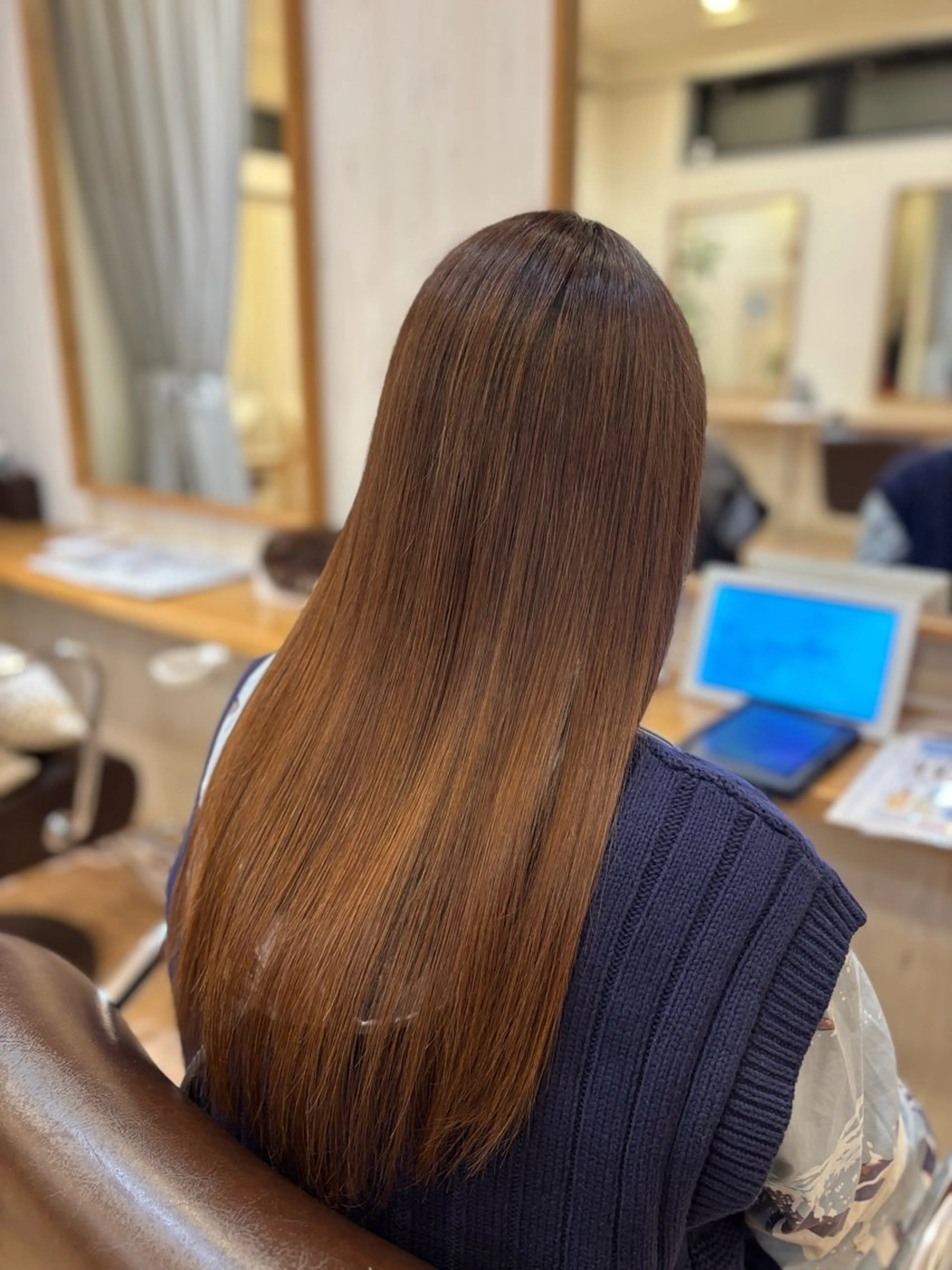 ロング 髪質改善 Loops 北山田所属・すなが/ カットモデル募集中のヘアスタイル