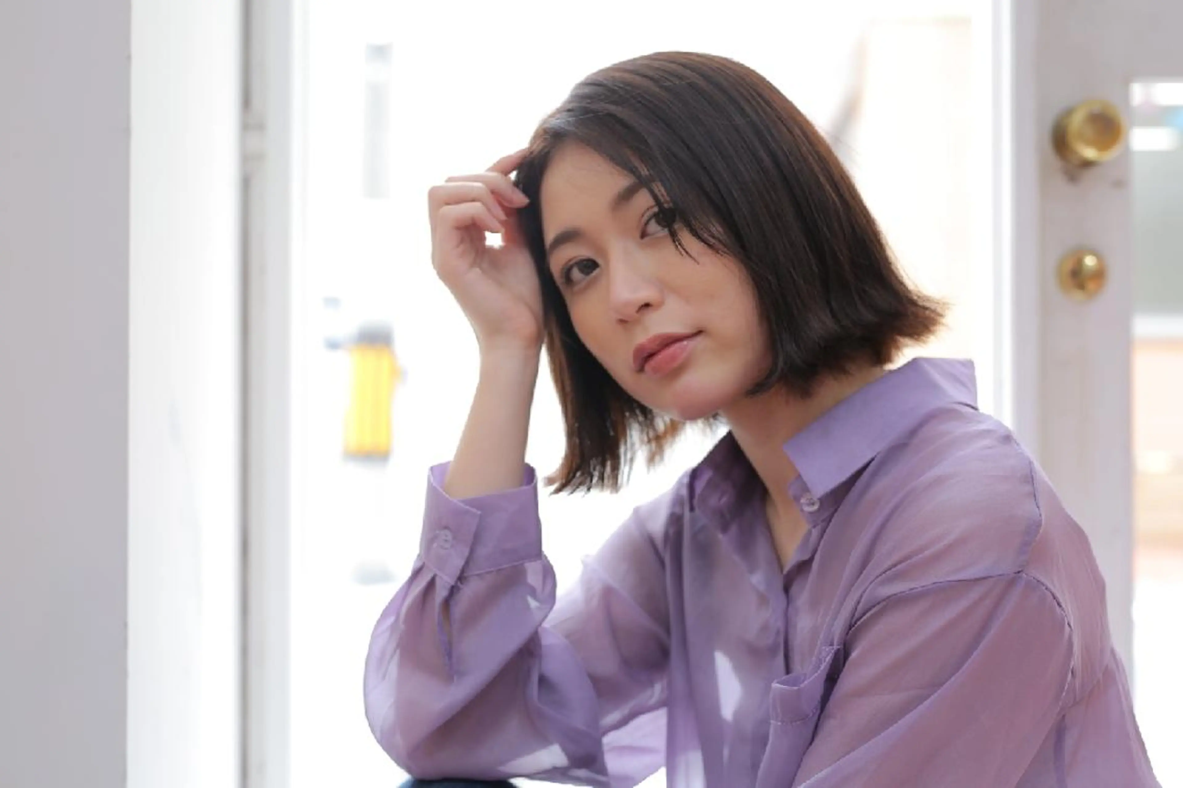 ショート 外ハネヘア Culumi所属・Culumi クルミ 松井照雄/梅田茶屋町のヘアスタイル