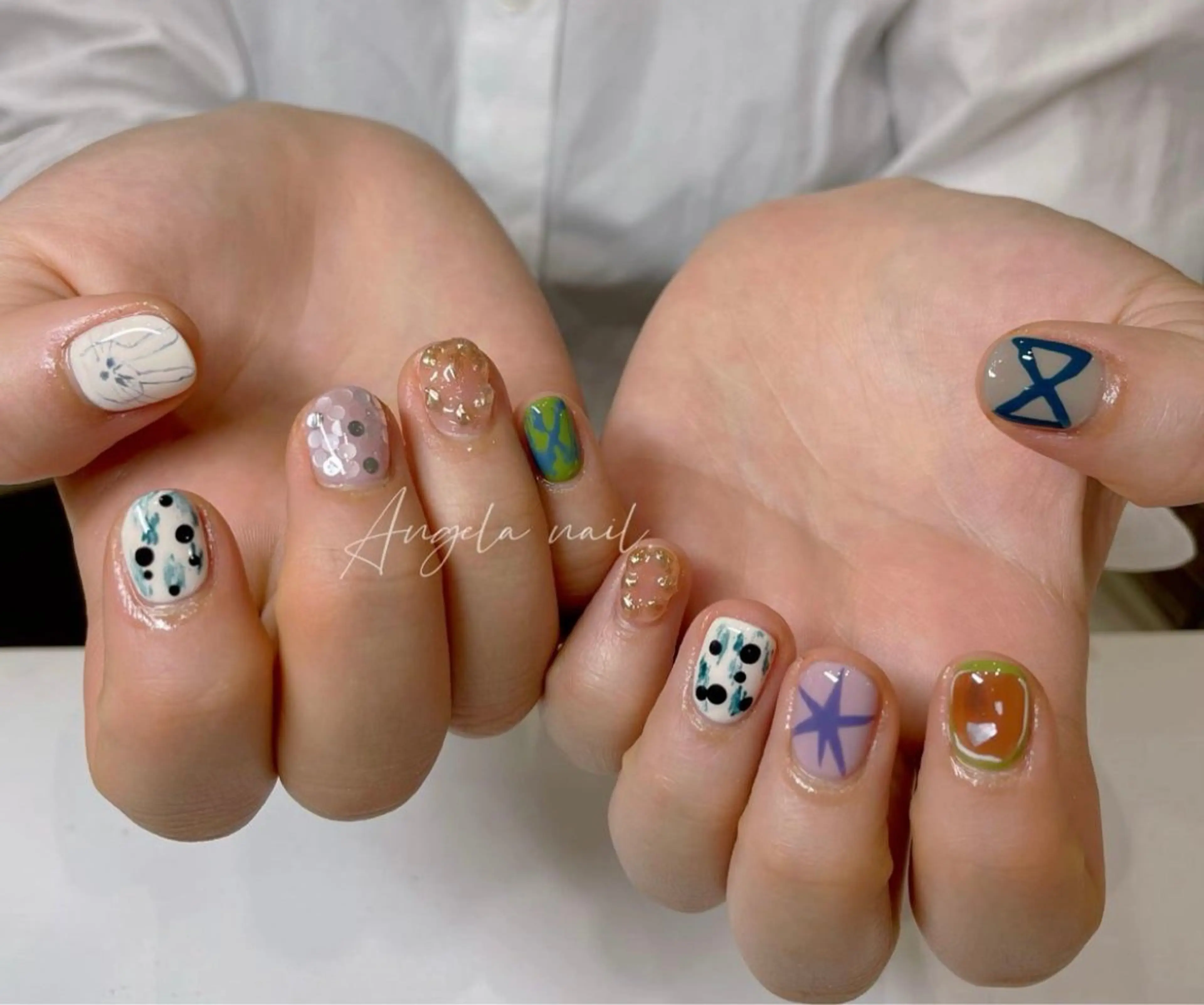 ネイル アンジェラネイル所属・Angela nail💓のネイルデザイン