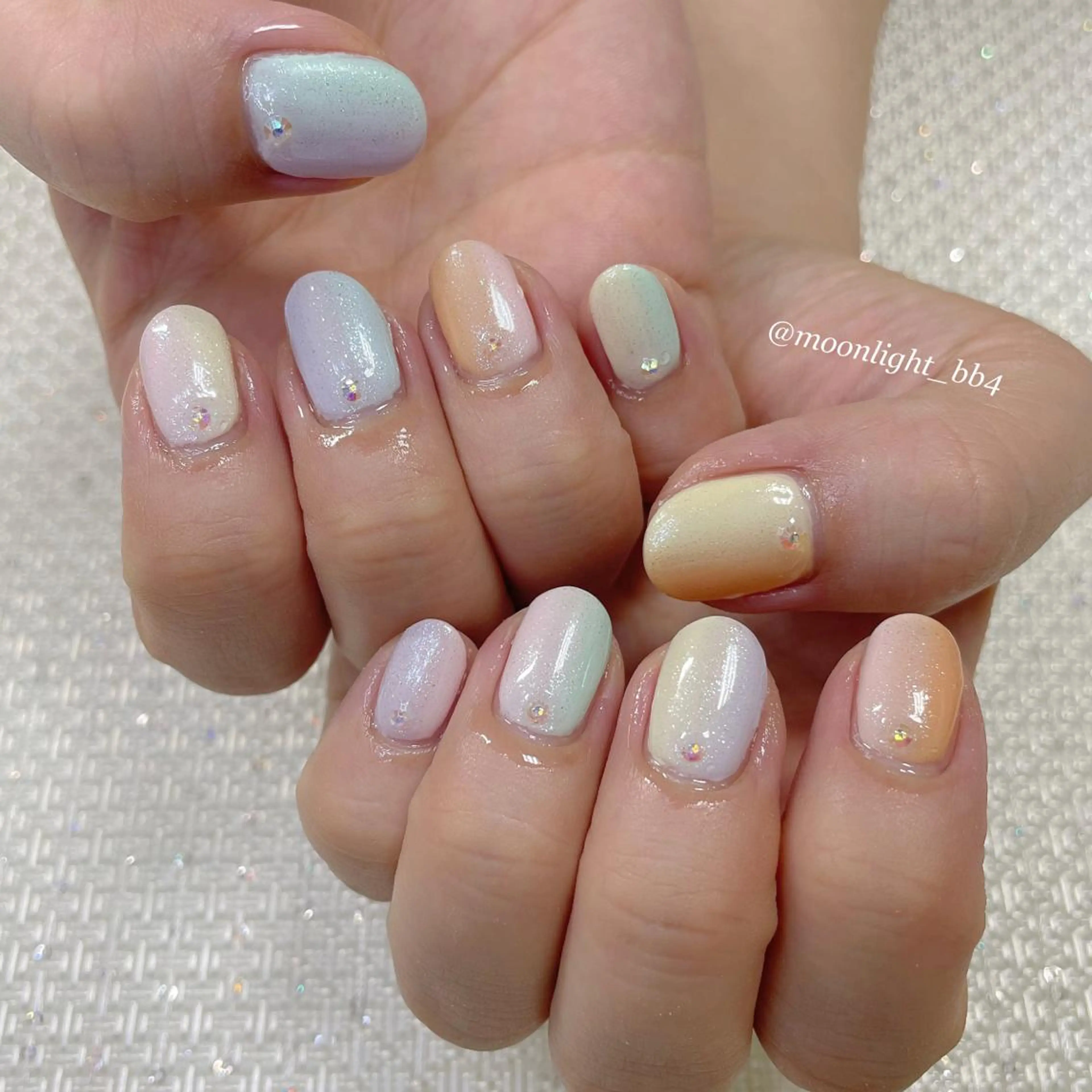 ネイル ハンドネイル MoonLight MIHOのネイルデザイン