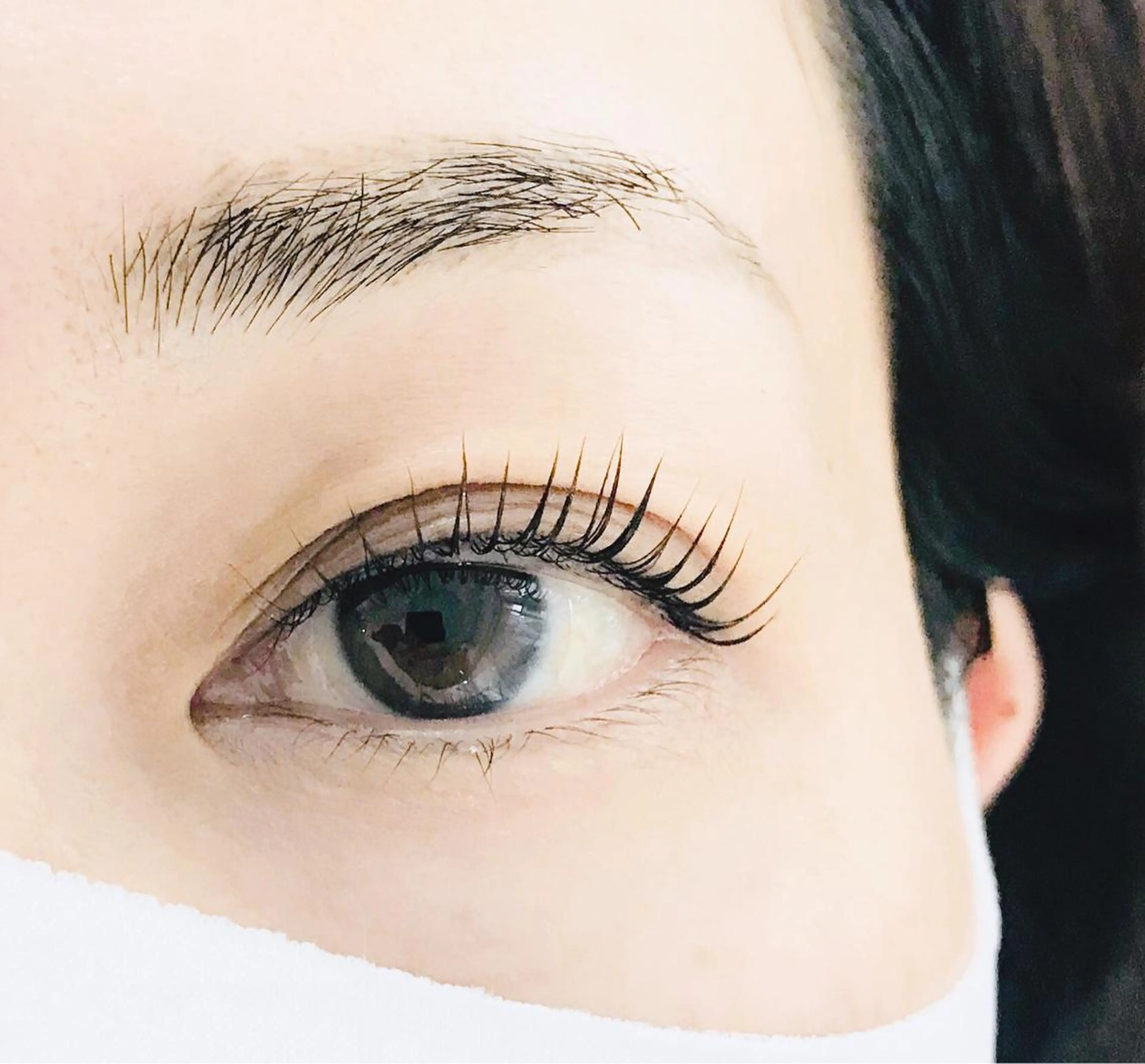 マツエク・マツパ パリジェンヌラッシュリフト 一重×まつ毛パーマ マツパ eyebrow&eyelash COCO所属・salon COCOのマツエク・マツパデザイン