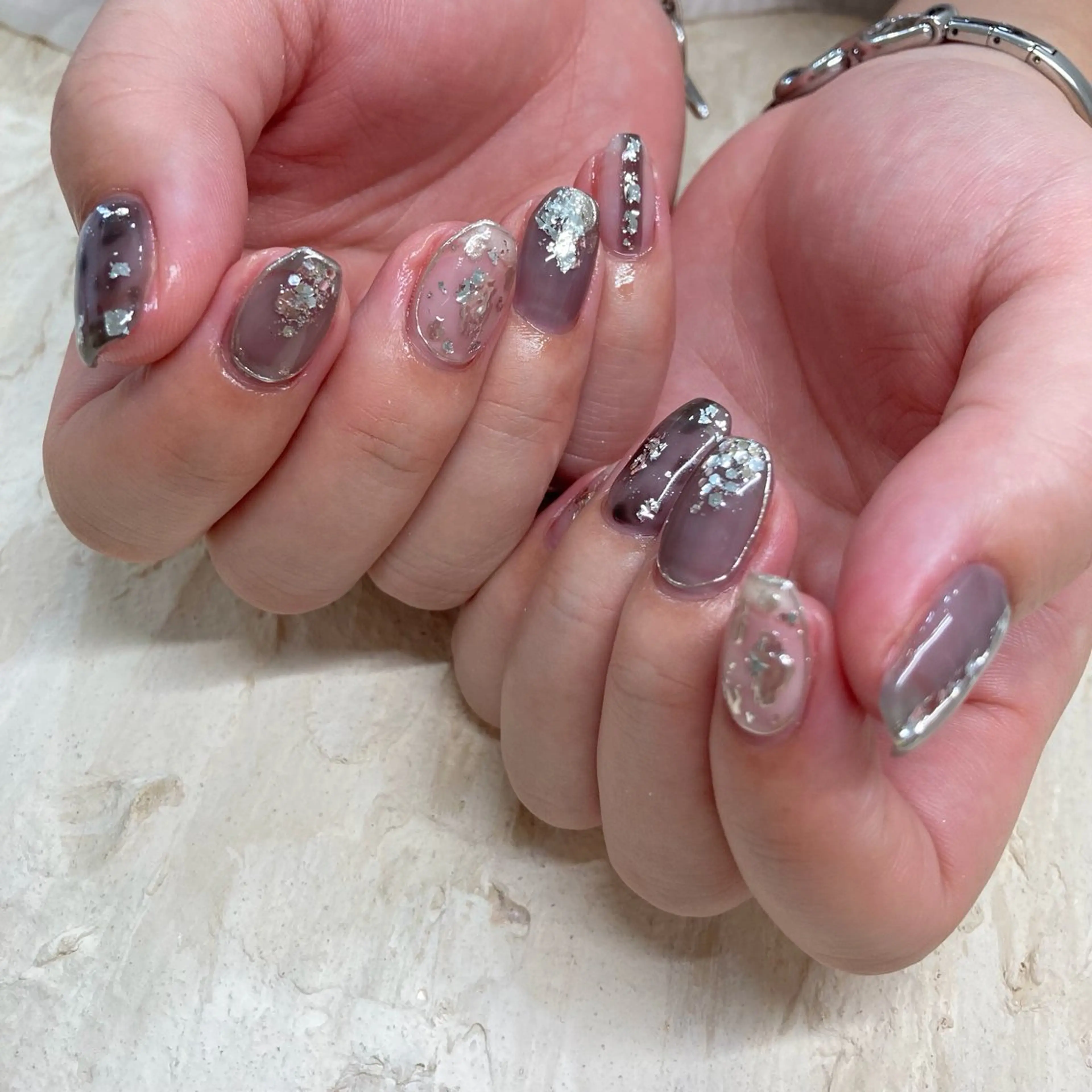 ネイル ハンドネイル nailsalon Lithos所属・nailsalon Recontreのネイルデザイン