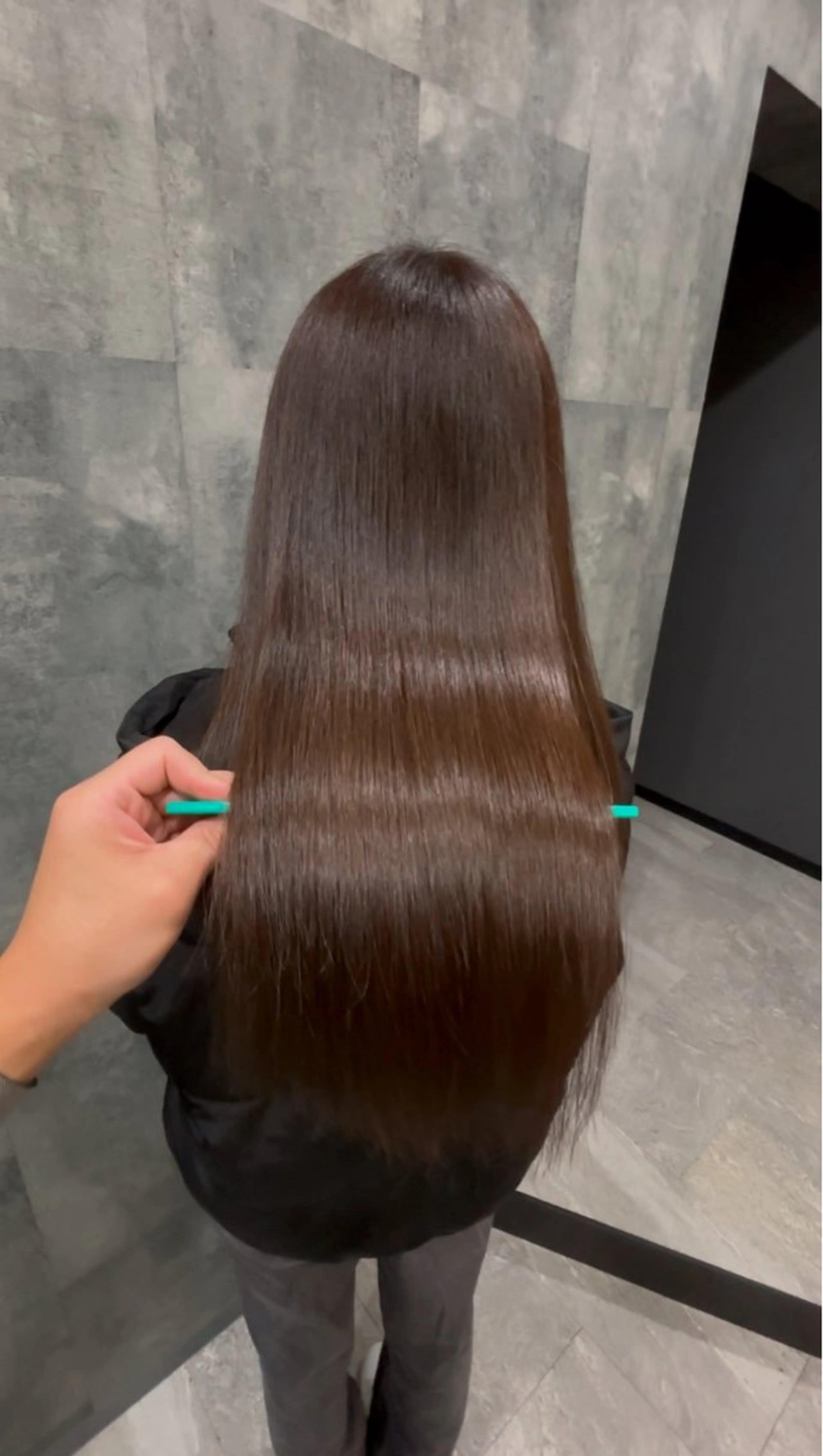 ロング 縮毛矯正特化 /冨永隆誠のヘアスタイル