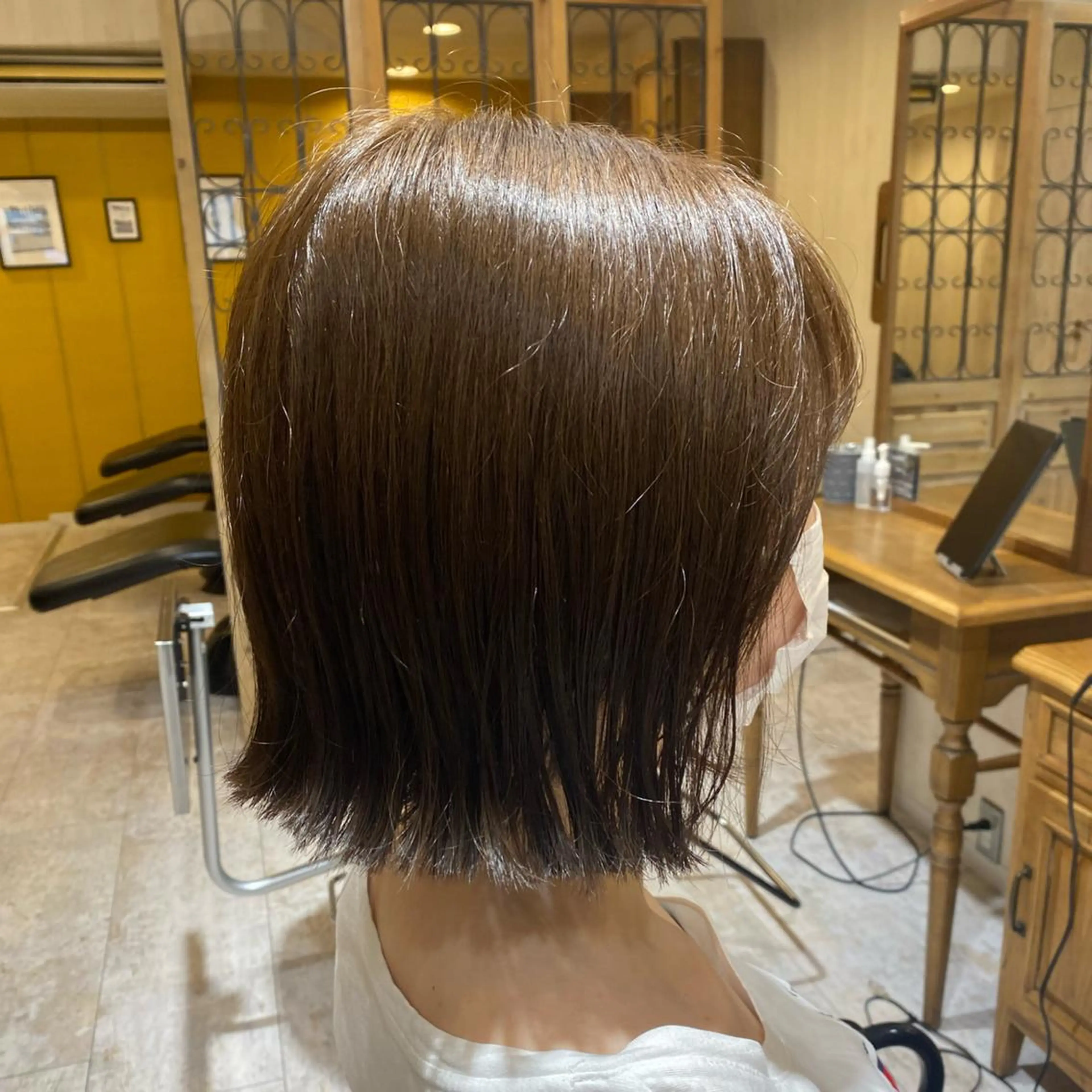 ミディアム カラー すずき なぎさ☀️のヘアスタイル