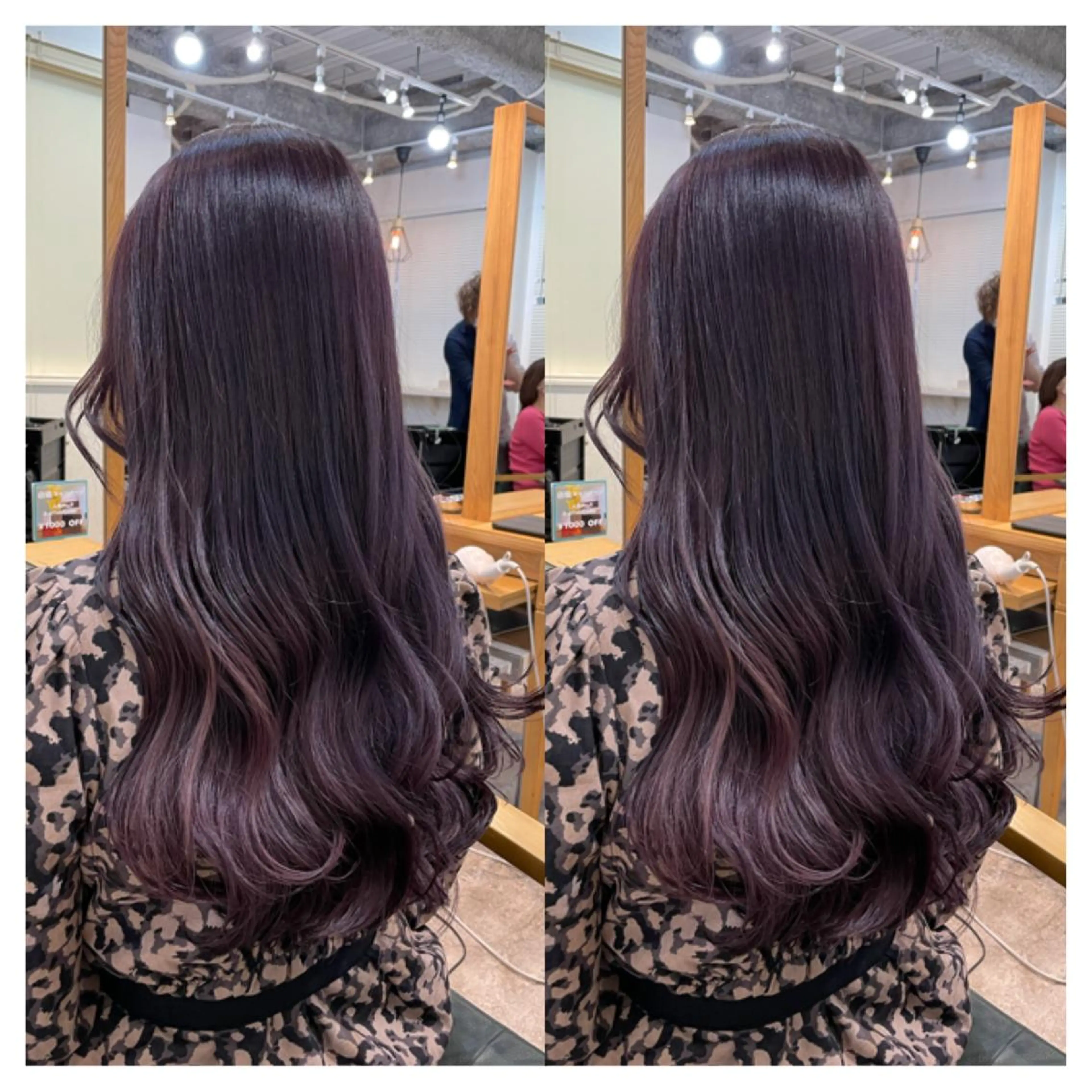 ロング カラー カット ヘアカラー トリートメント 村山 茉衣のヘアスタイル